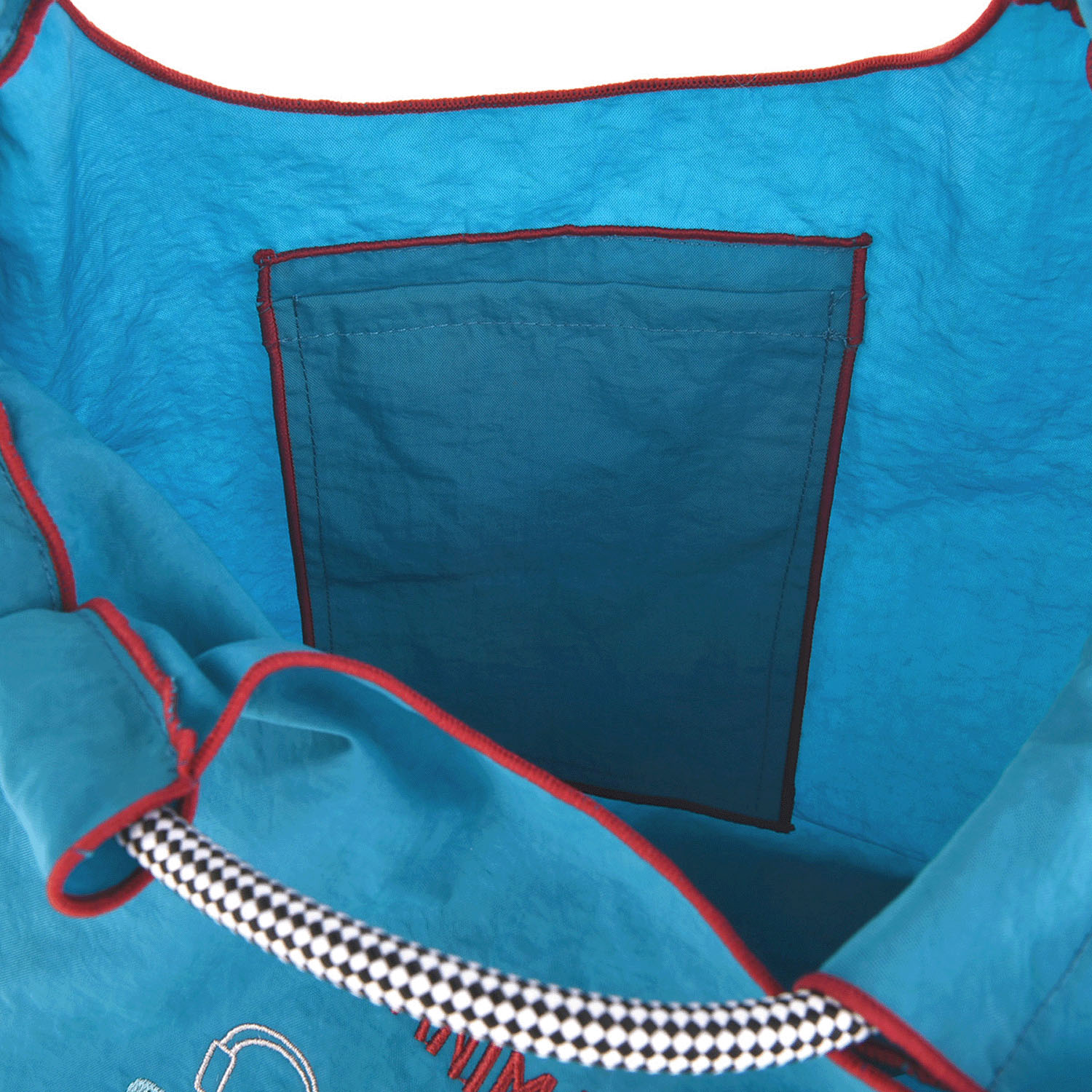 撥水加工刺繍ワッシャーバッグ M アニマルモード柄 - 画像17