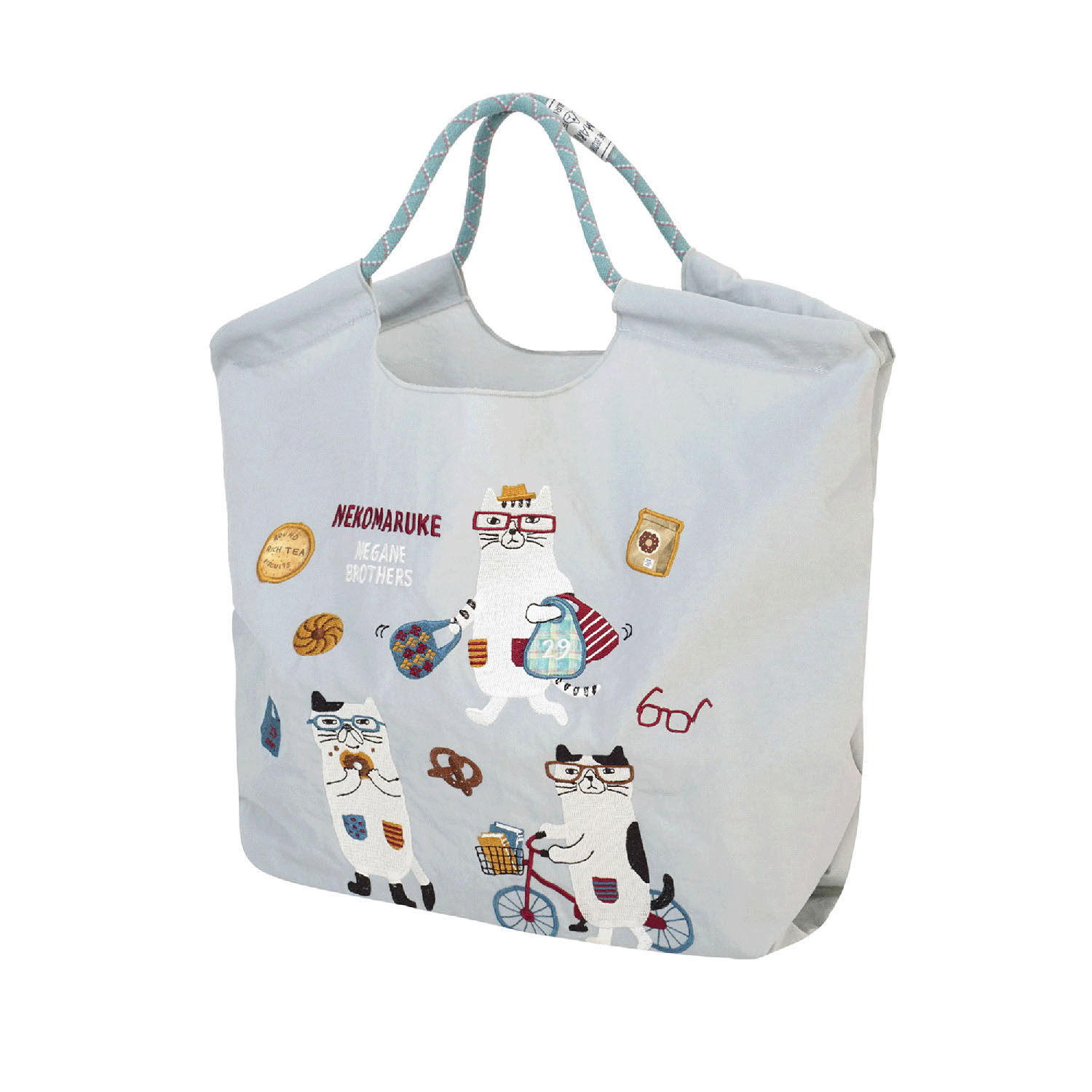 パラコードバッグ ネコまるけ柄 - 画像3