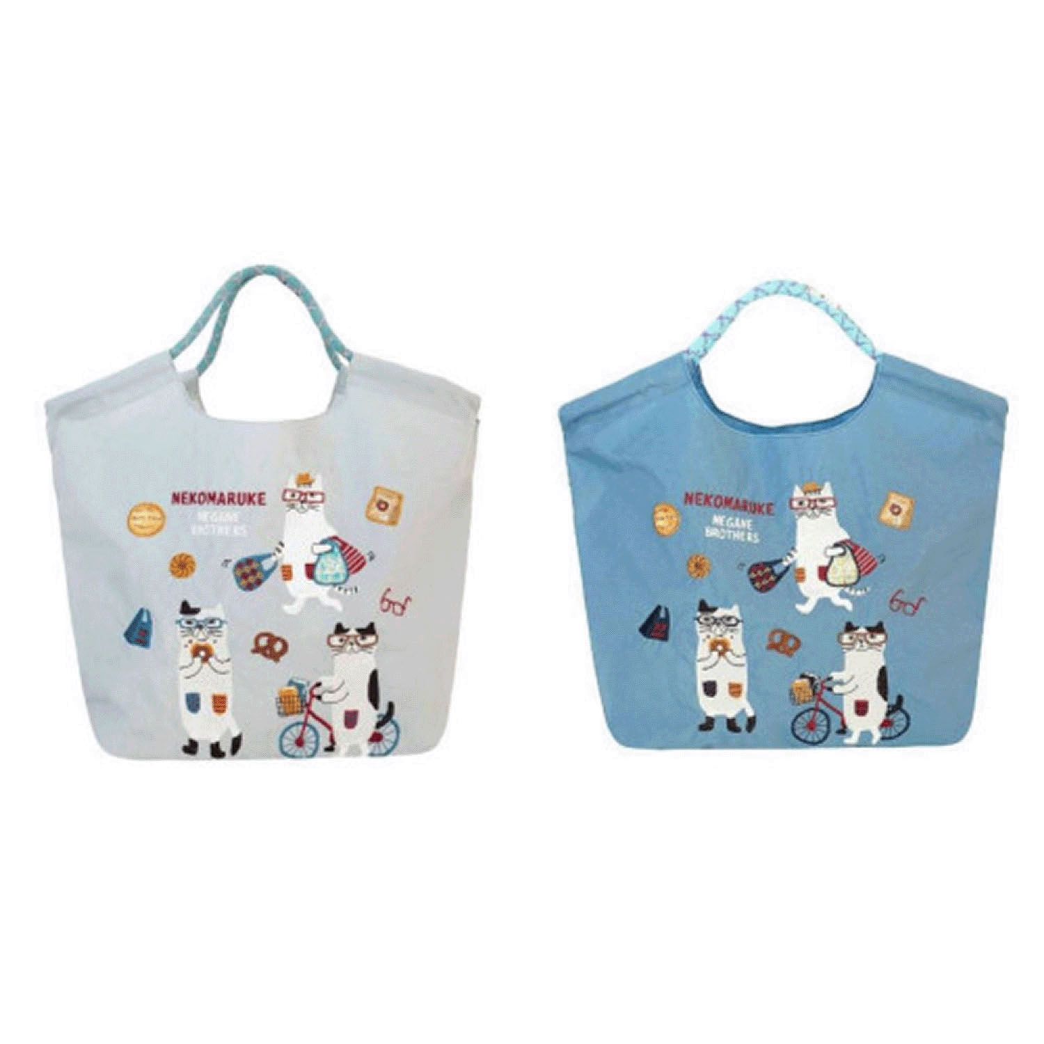 パラコードバッグ ネコまるけ柄