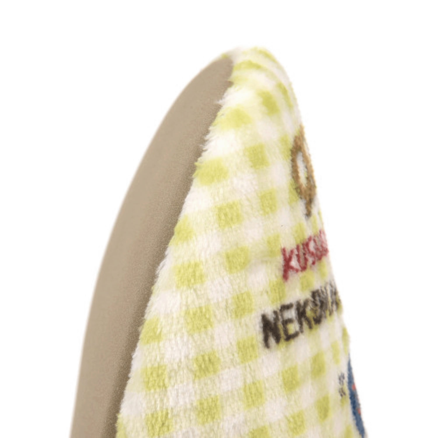 モケモケットサンゴマイヤー ルームシューズ ネコまるけ - 画像6