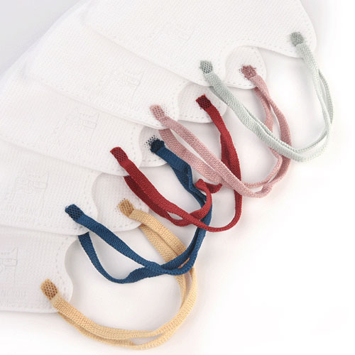 不織布立体マスクネコまるけ柄 - 画像5