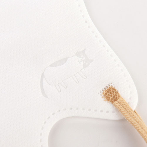 不織布立体マスクなごなごさん柄 - 画像2