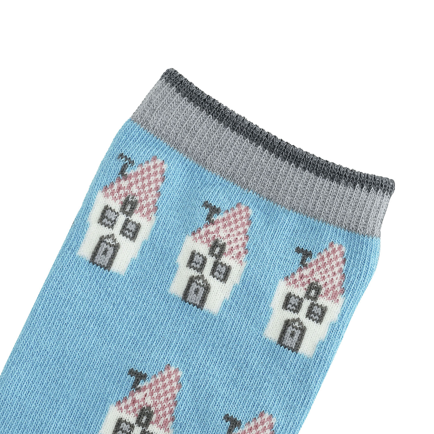 ジャガード靴下 レギュラータイプ マチルダさん柄 - 画像6