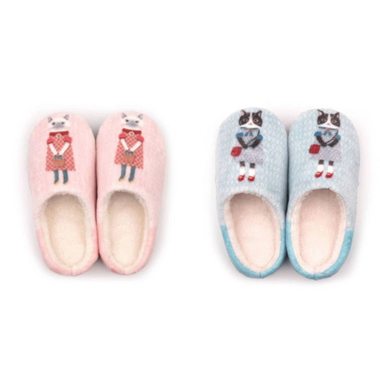 パーラーすずらん堂 ルームシューズ おめかしさん - 画像1