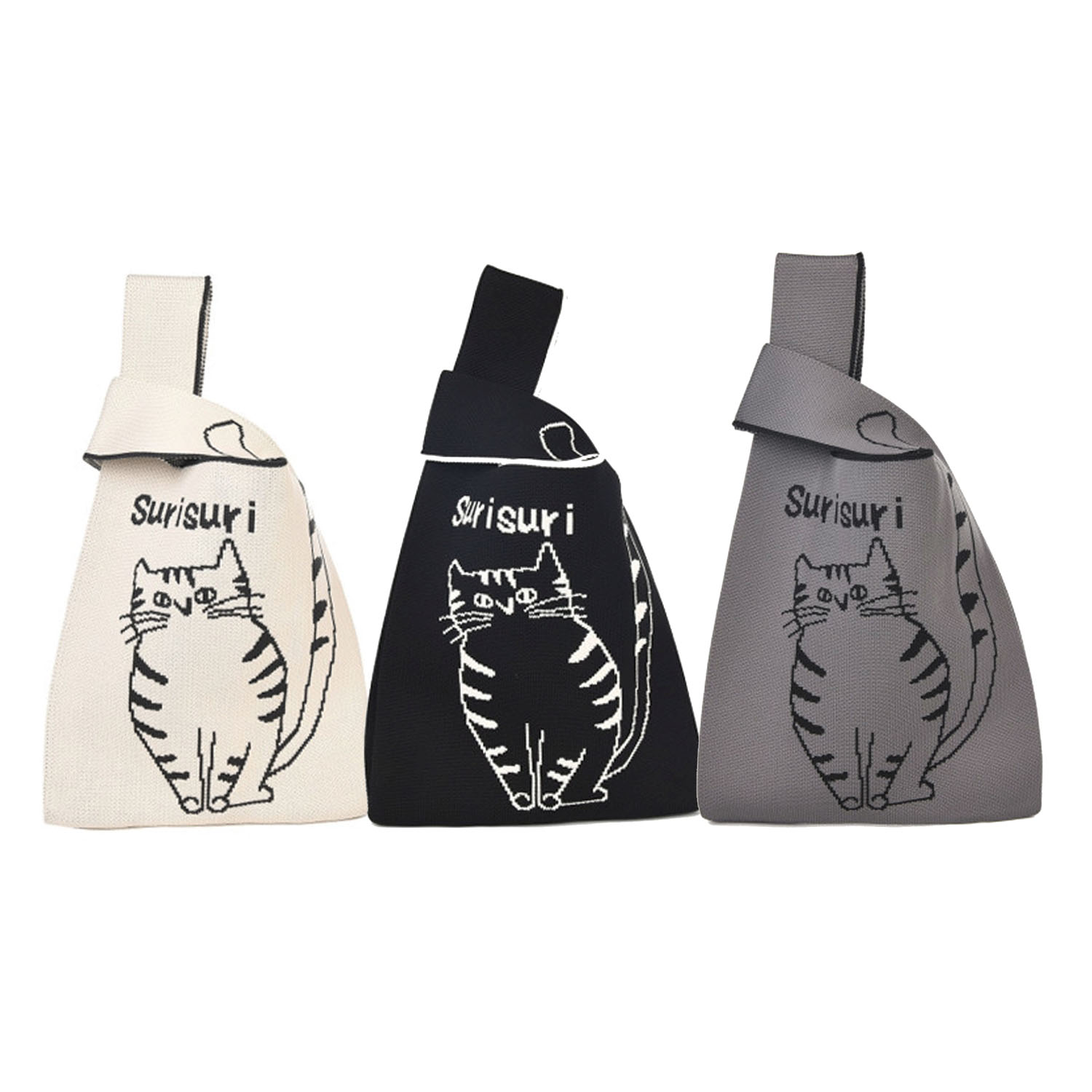 ニットバッグ スリスリさん - 画像2