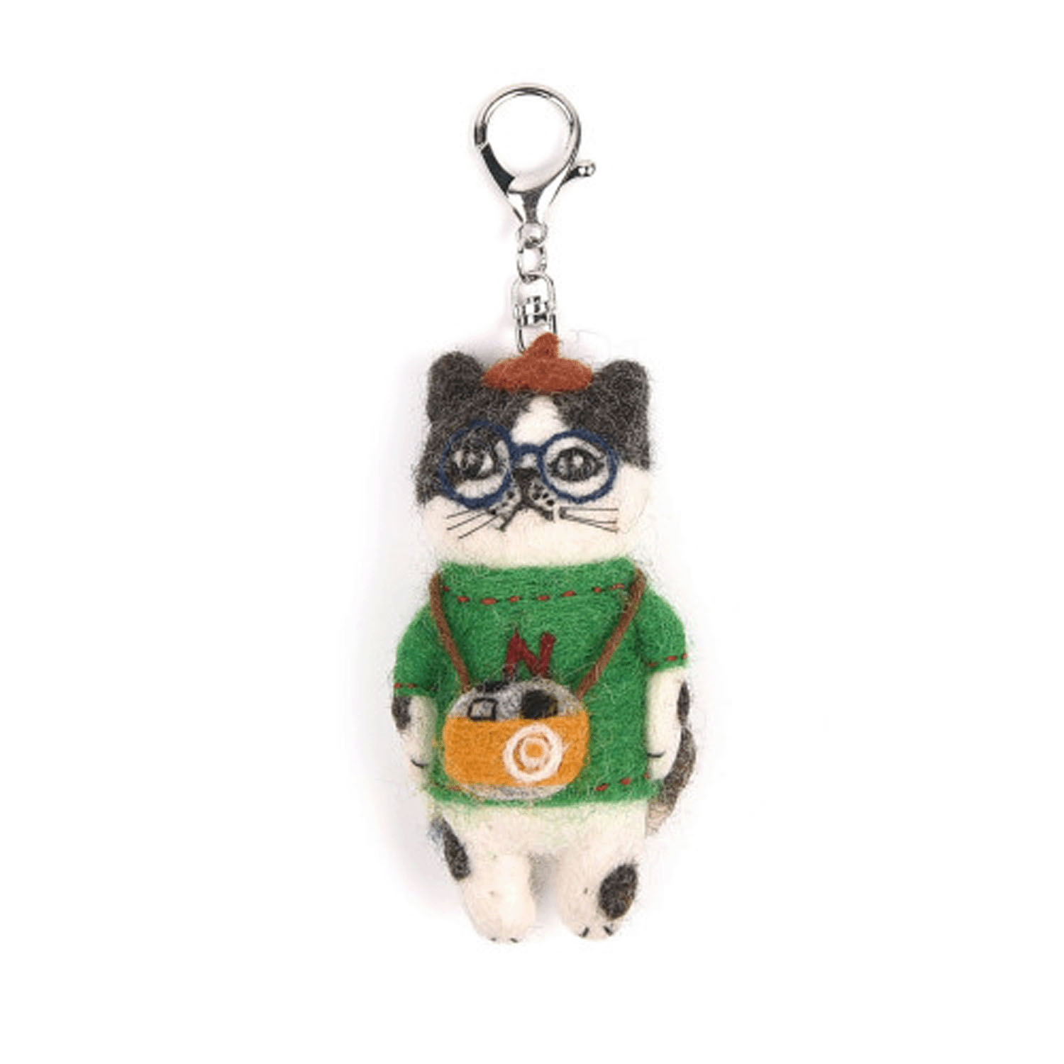 羊毛マスコット シナモン