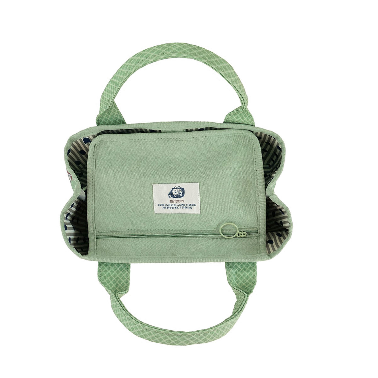 蓋付き仕切りトート マチルダさん - 画像14