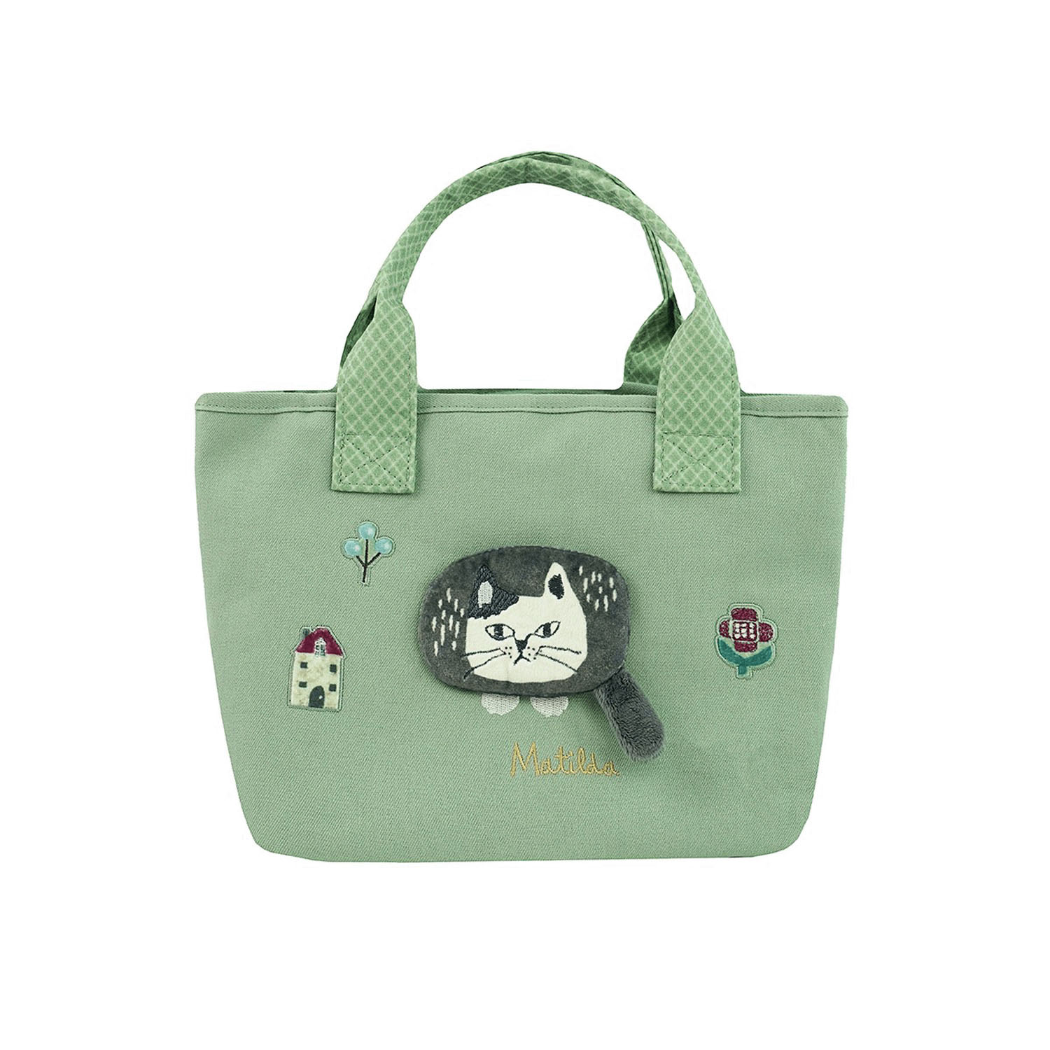 蓋付き仕切りトート マチルダさん - 画像8