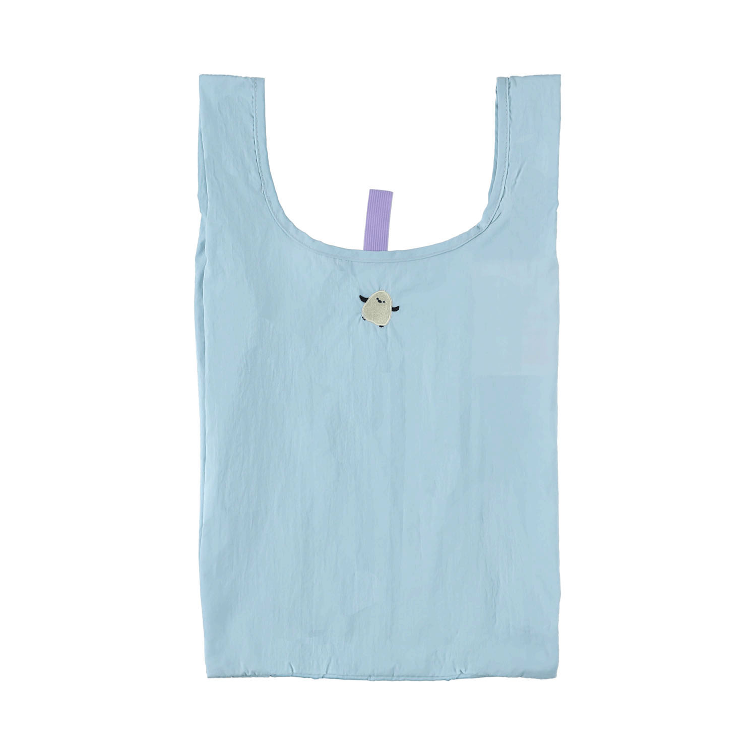 巾着付エコバッグ シマエナガファン - 画像1