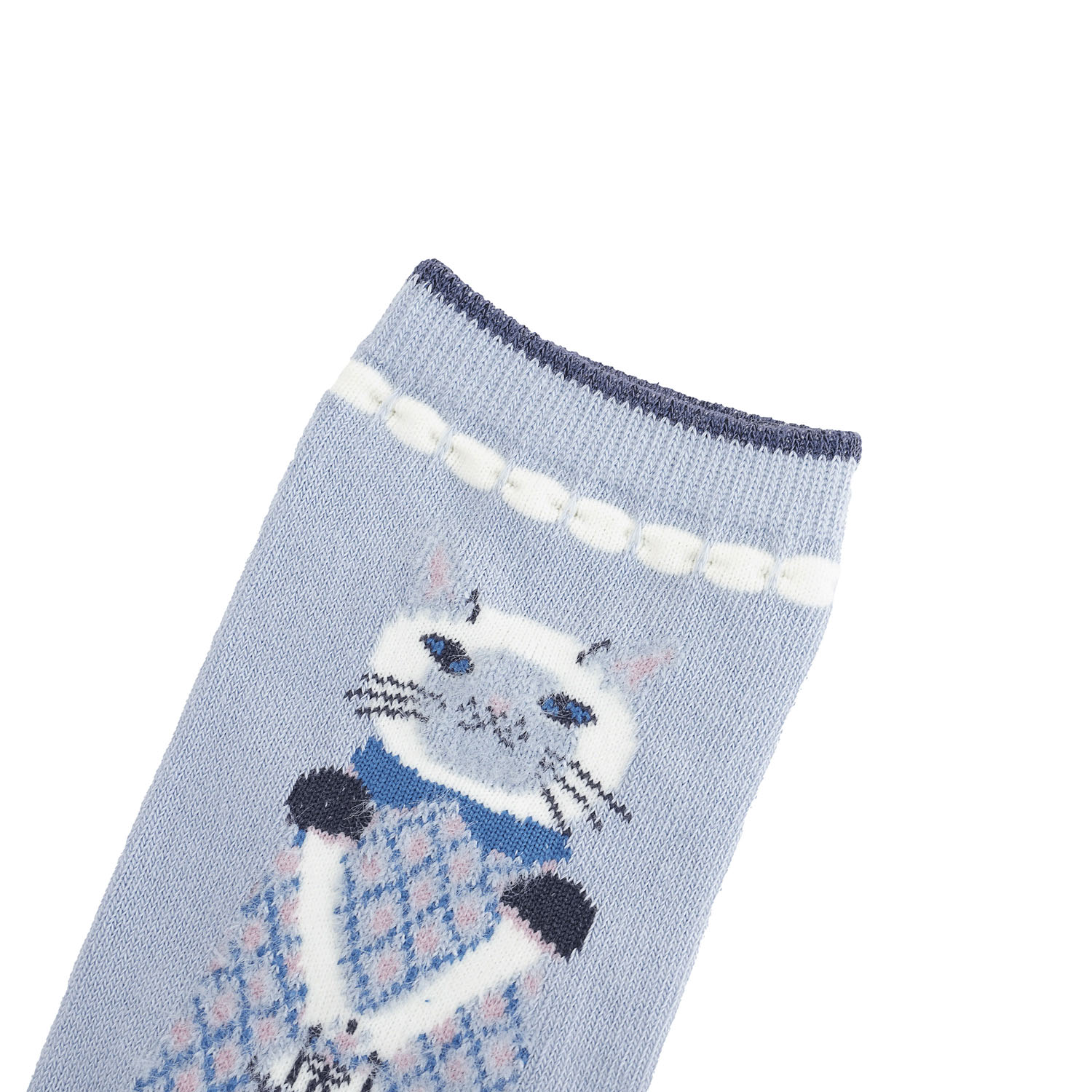 靴下 レギュラータイプ すずらんさん柄 - 画像4