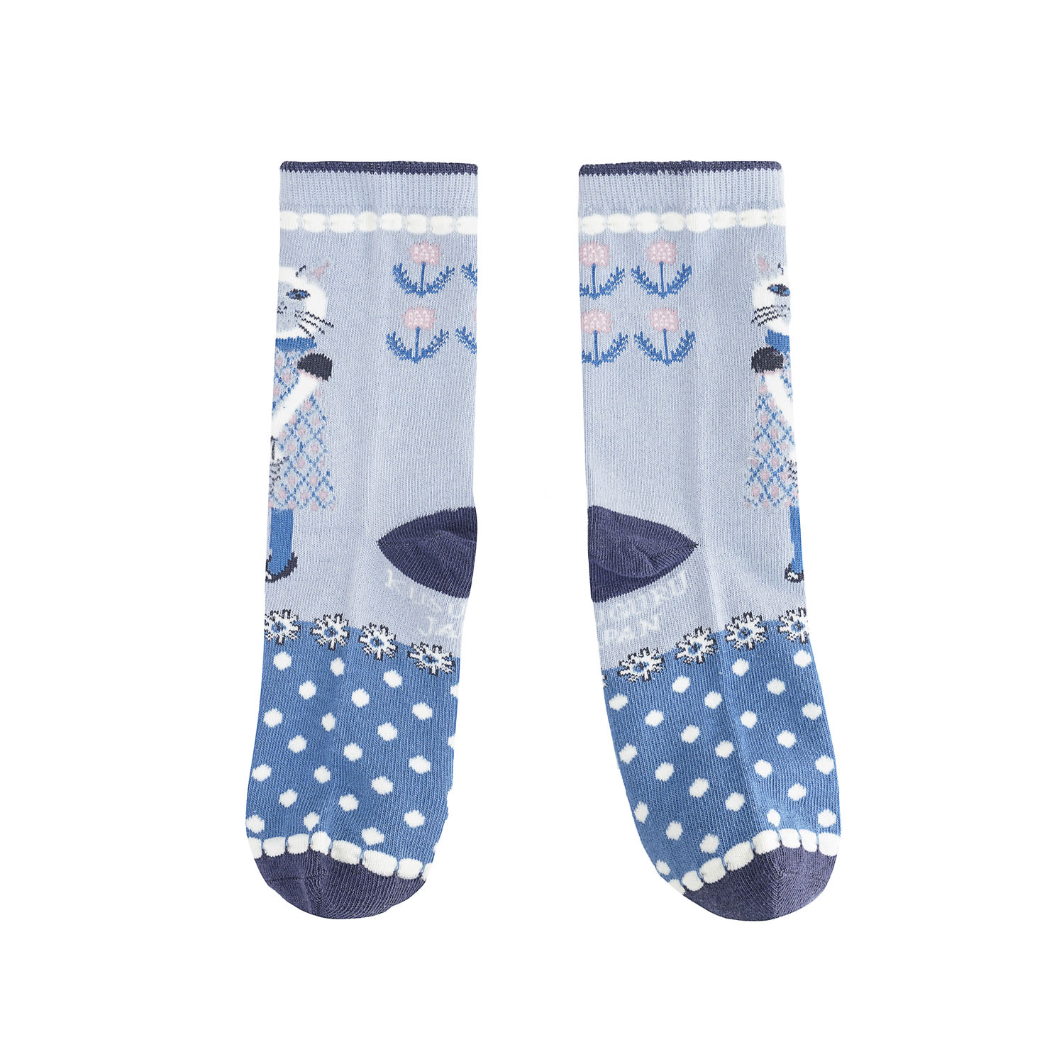 靴下 レギュラータイプ すずらんさん柄 - 画像4