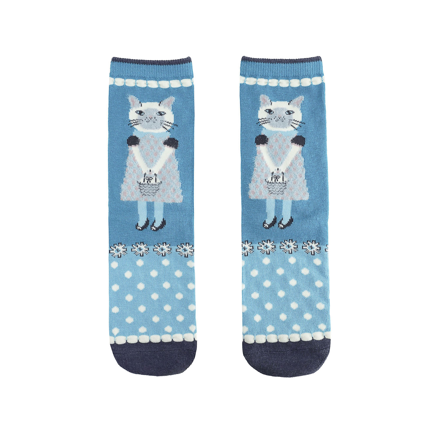 靴下 レギュラータイプ すずらんさん柄 - 画像7