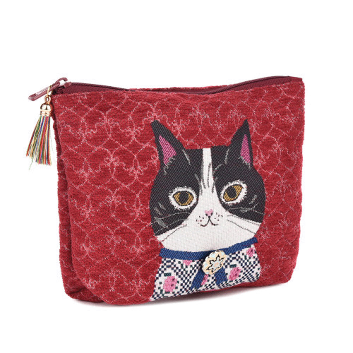 パーラーすずらん堂 シェニールジャガード  ポーチ - 画像3