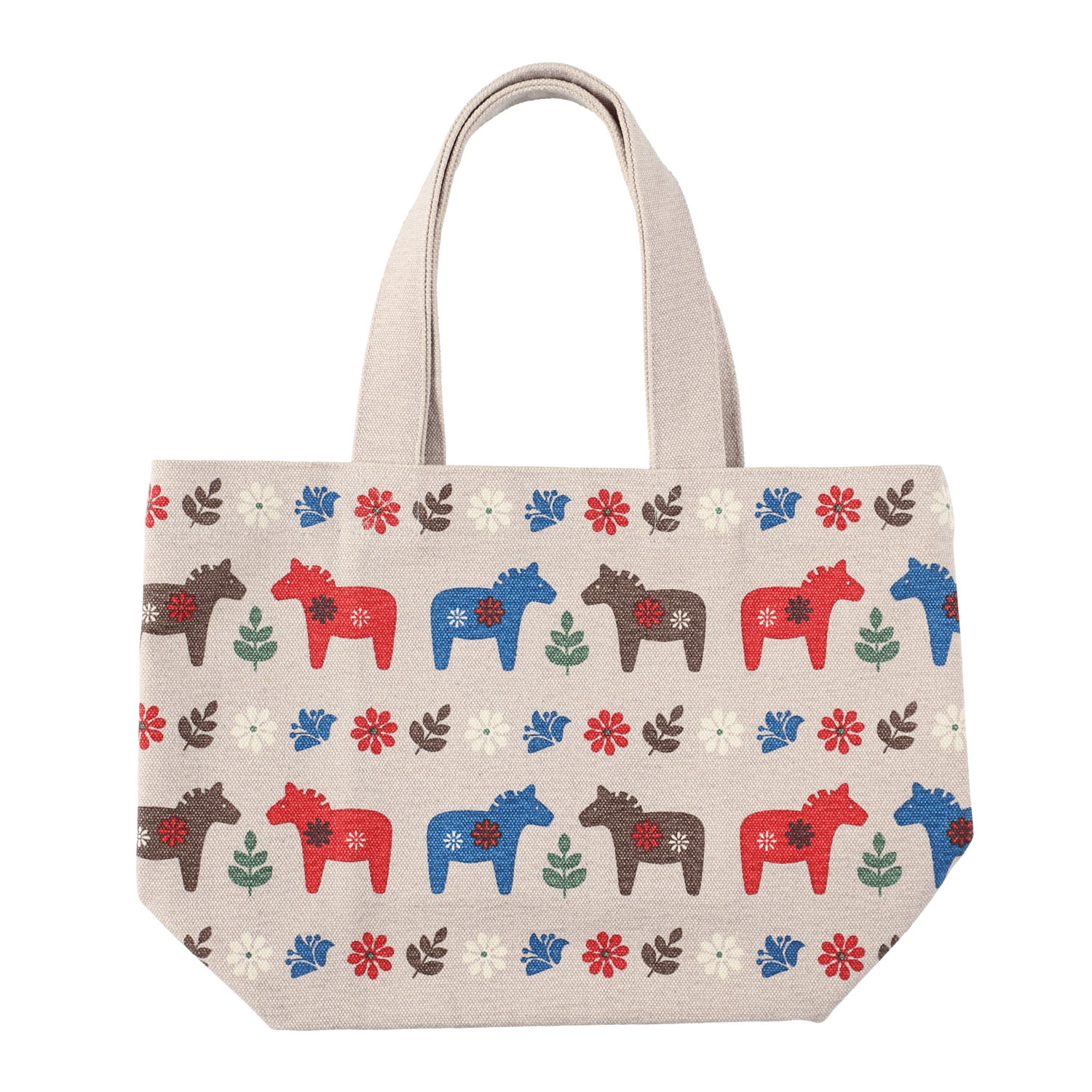 ミニトート ノースホース ベージュ - 画像1