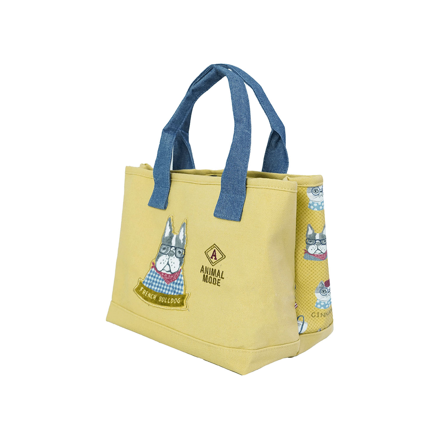 蓋付き仕切りトート アニマルモード - 画像3