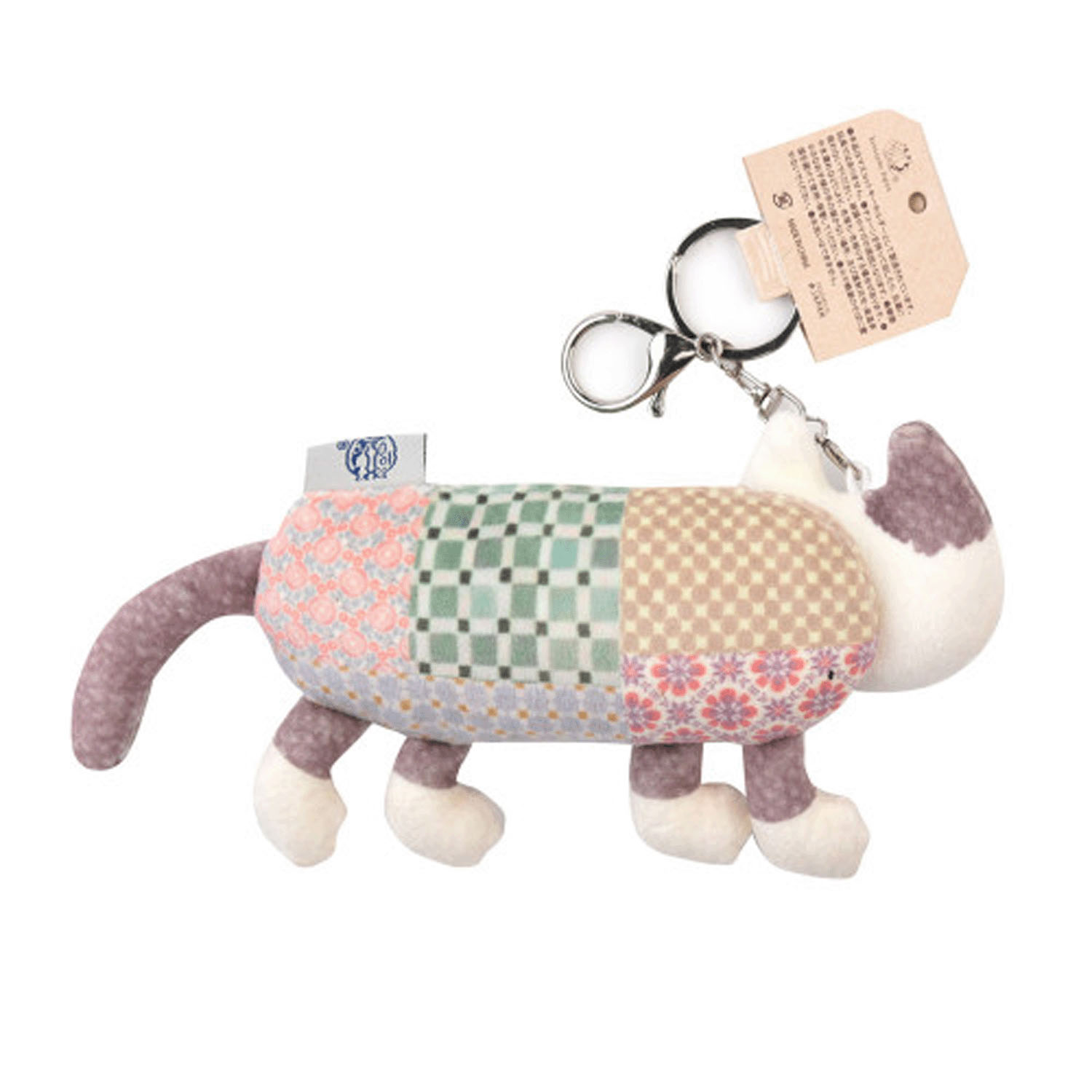 パフモチ マスコットキーホルダー マチルダさん ブラウン - 画像2