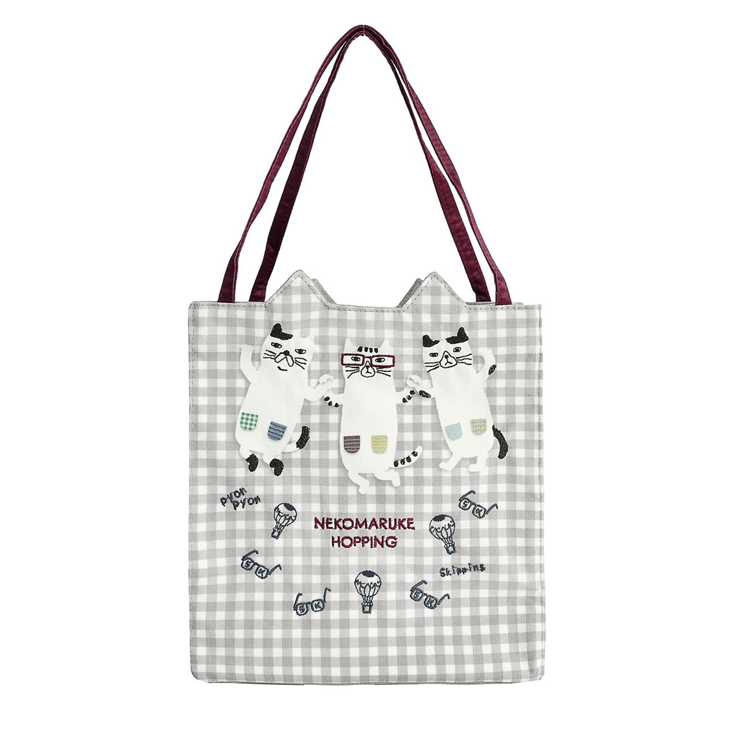 スクエアバッグ ネコまるけ - 画像2