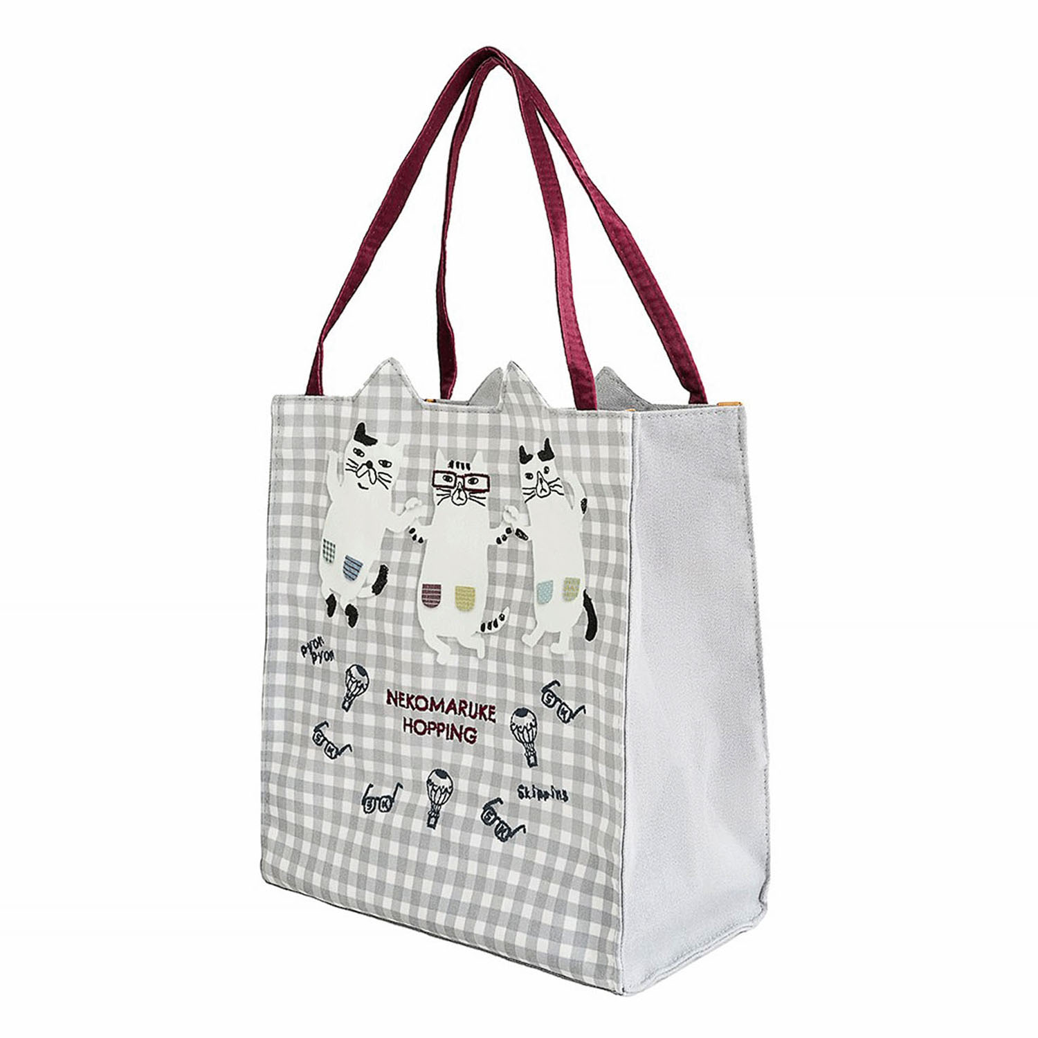 スクエアバッグ ネコまるけ - 画像3