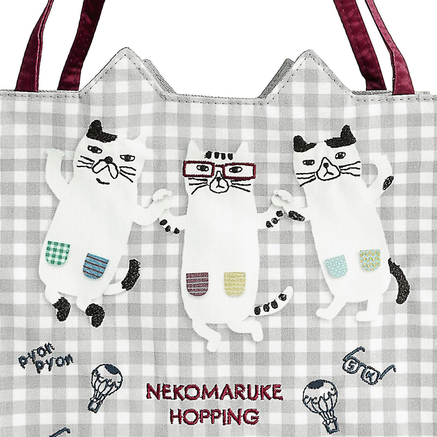 スクエアバッグ ネコまるけ - 画像4