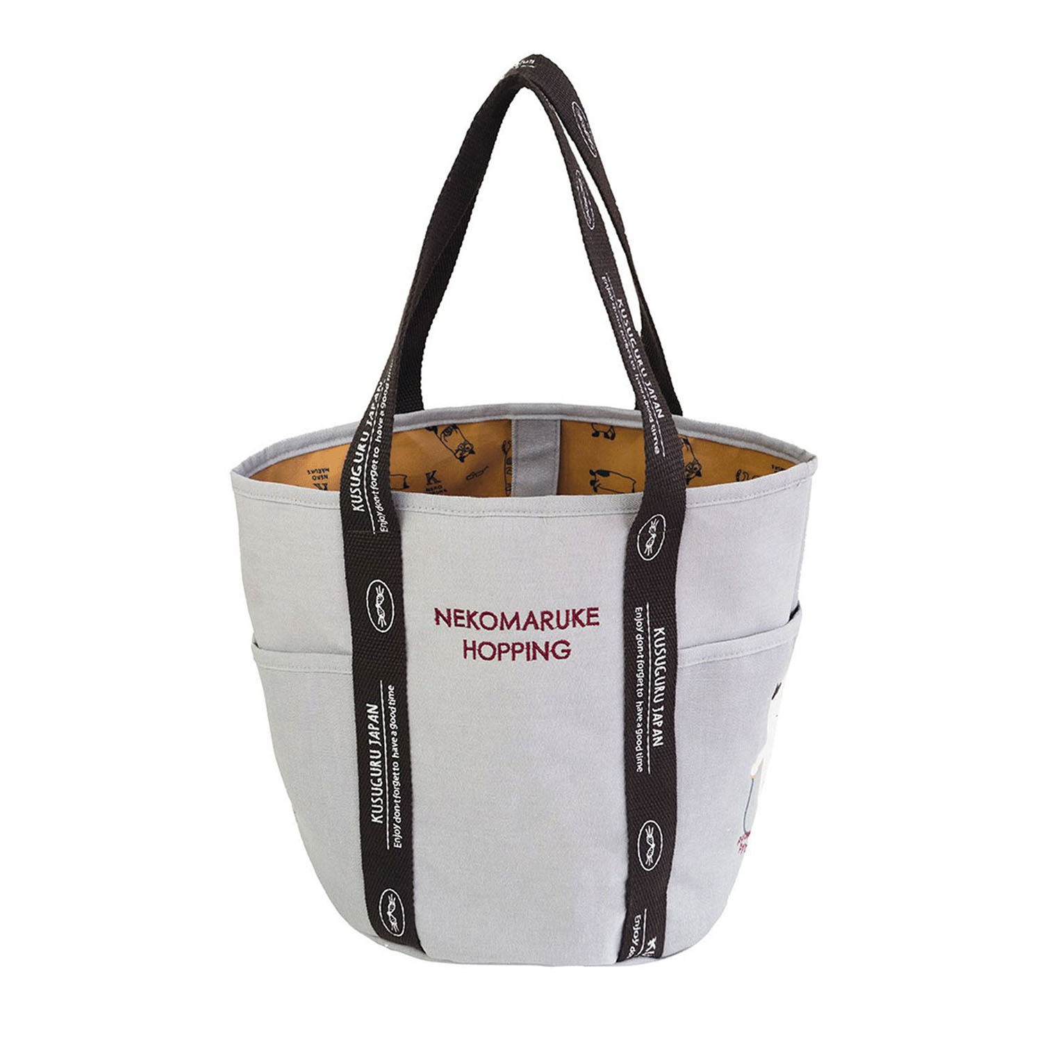 バケツバッグ ネコまるけ - 画像3