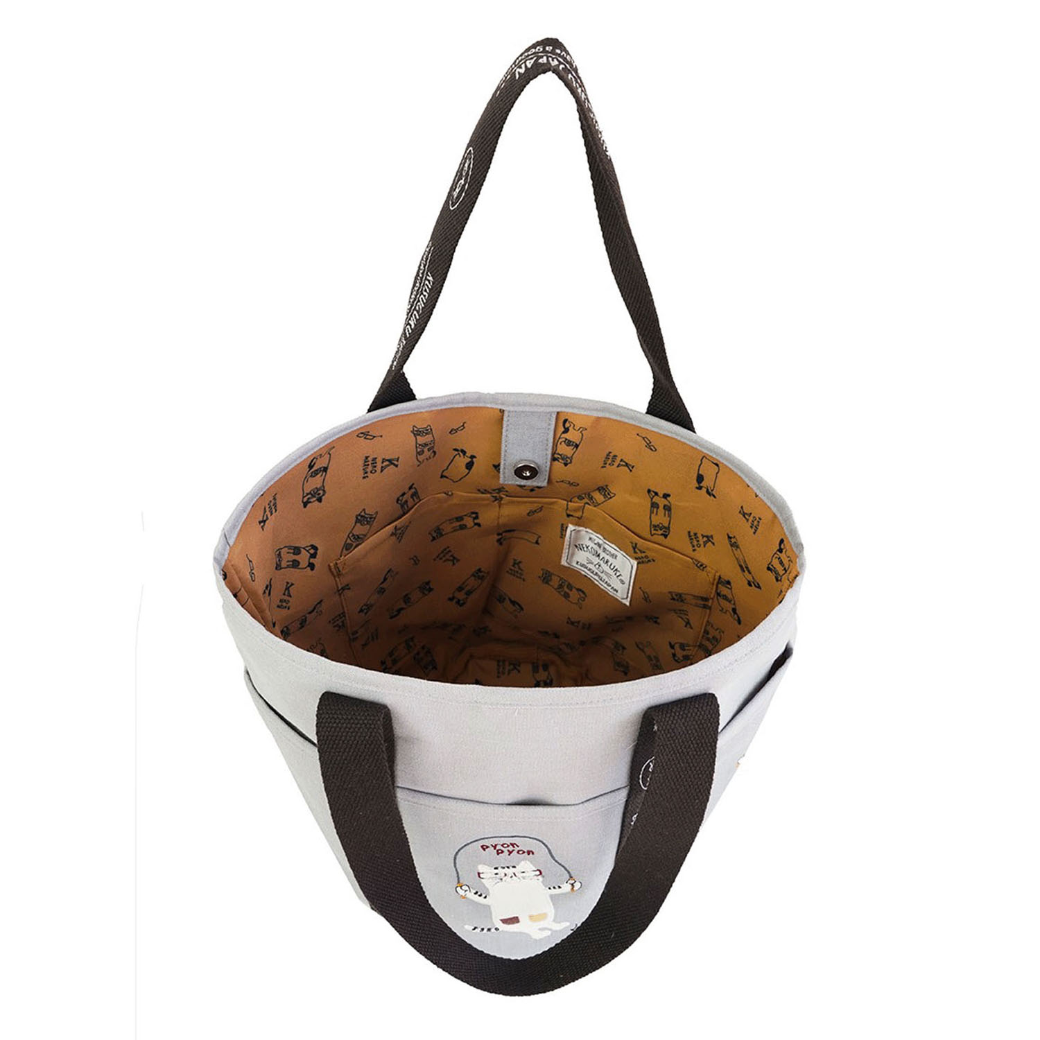 バケツバッグ ネコまるけ - 画像5