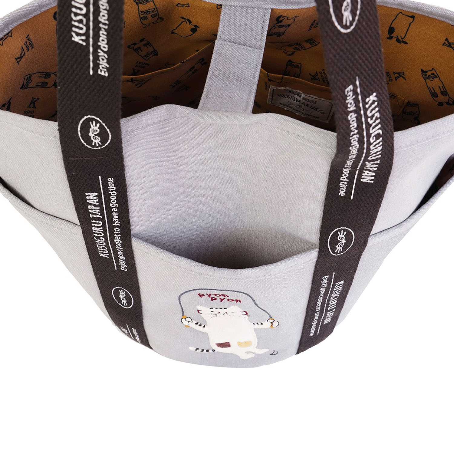 バケツバッグ ネコまるけ - 画像9