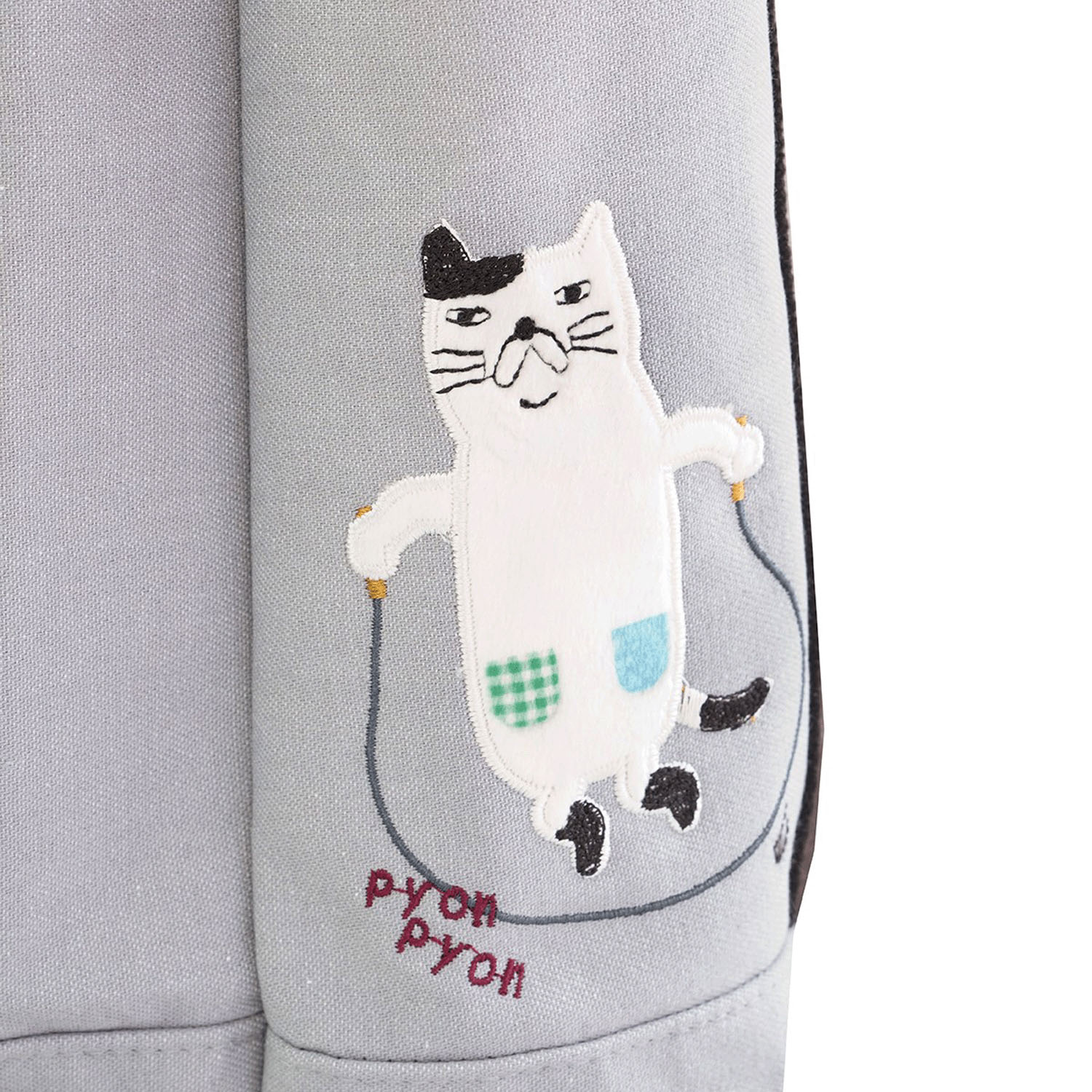 蓋付き仕切りトートS ネコまるけ - 画像7