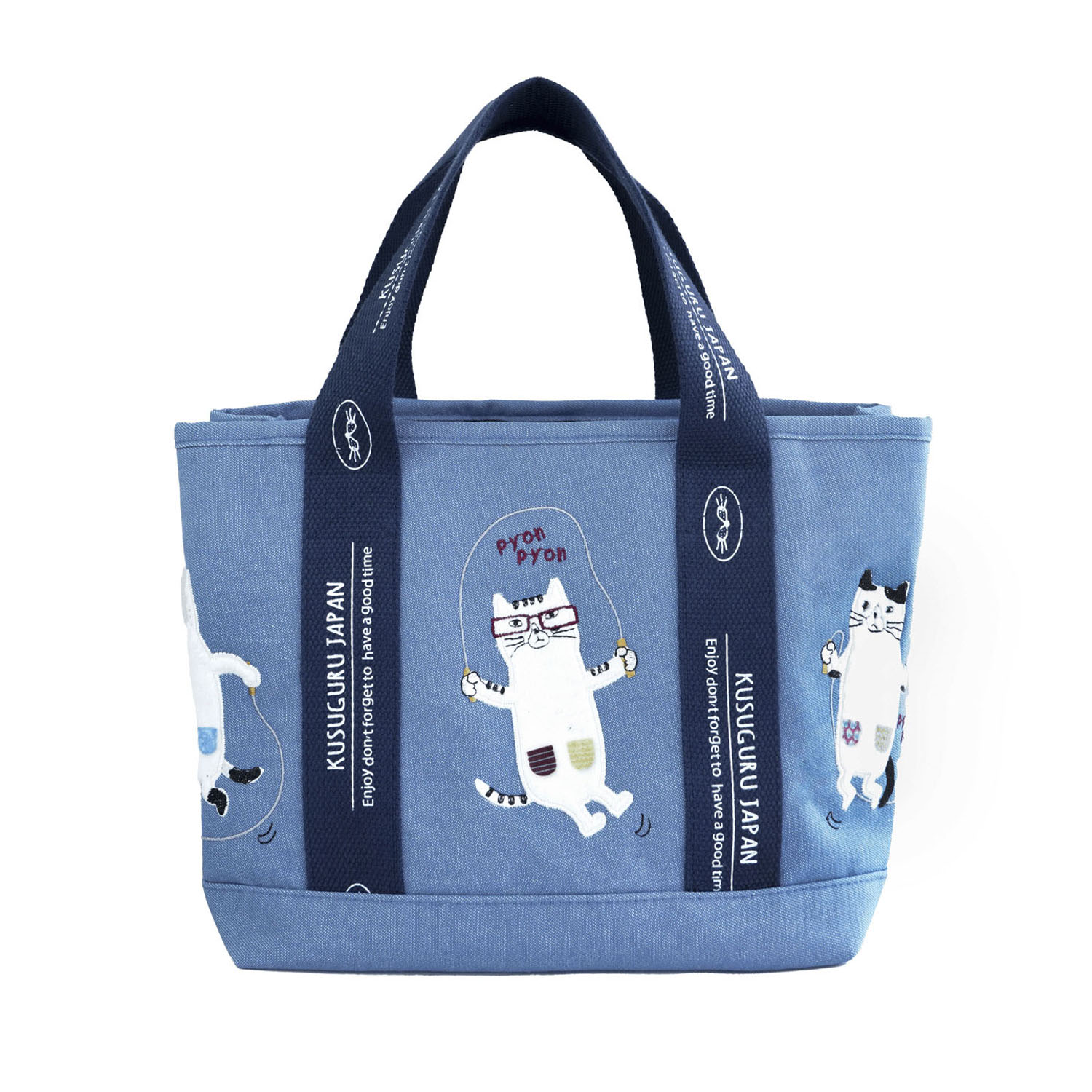 蓋付き仕切りトートS ネコまるけ - 画像10