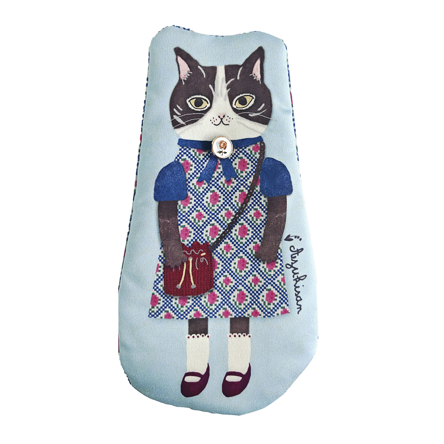 パーラーすずらん堂 ダイカットポーチ あずきさん - 画像1