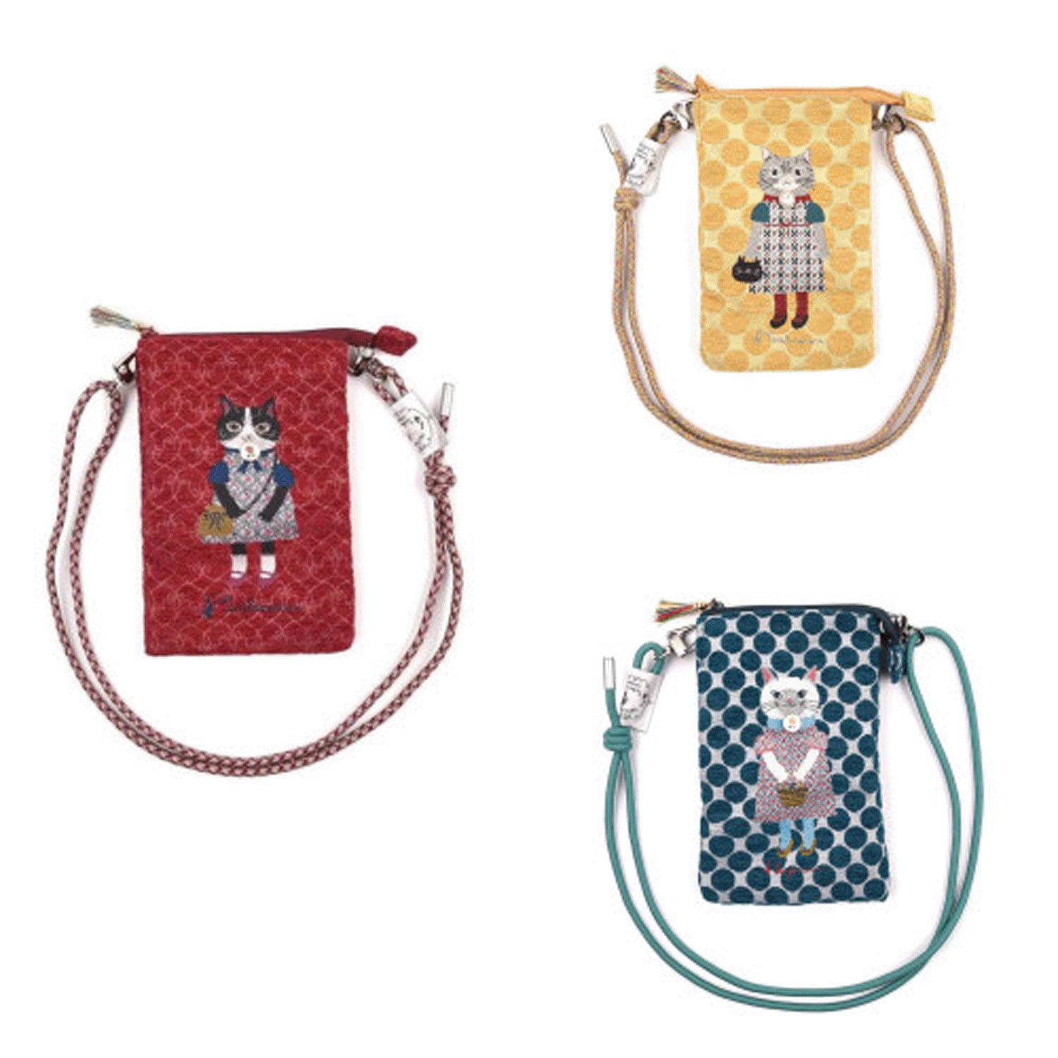 パーラーすずらん堂 シェニール ミニサコッシュ