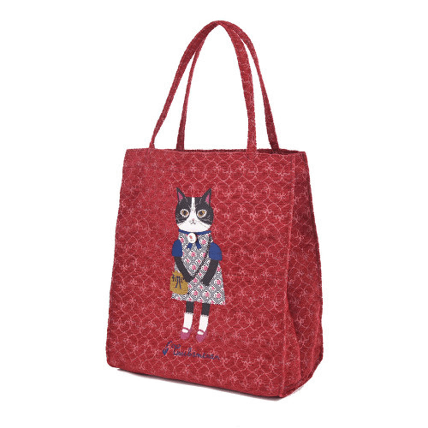 パーラーすずらん堂 シェニールジャガード ミニバッグ - 画像3