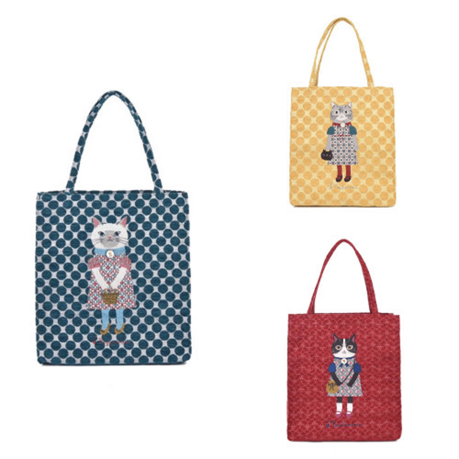 パーラーすずらん堂 シェニールジャガード ミニバッグ