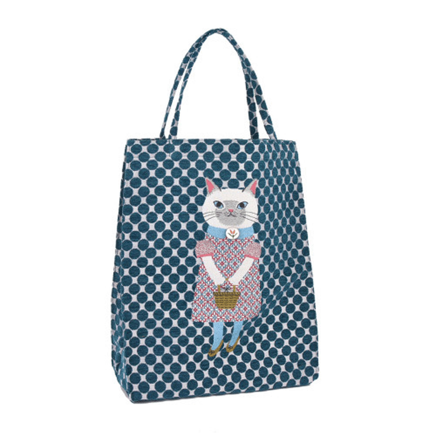 パーラーすずらん堂 シェニールジャガード スクエアバッグ - 画像14