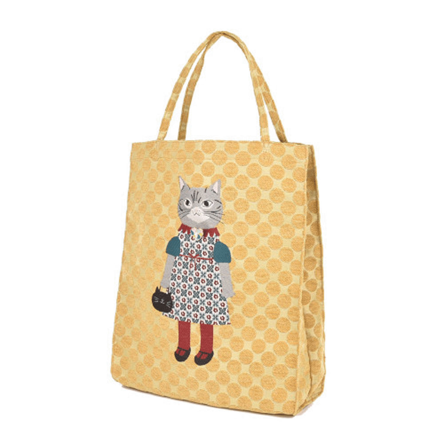 パーラーすずらん堂 シェニールジャガード スクエアバッグ - 画像8