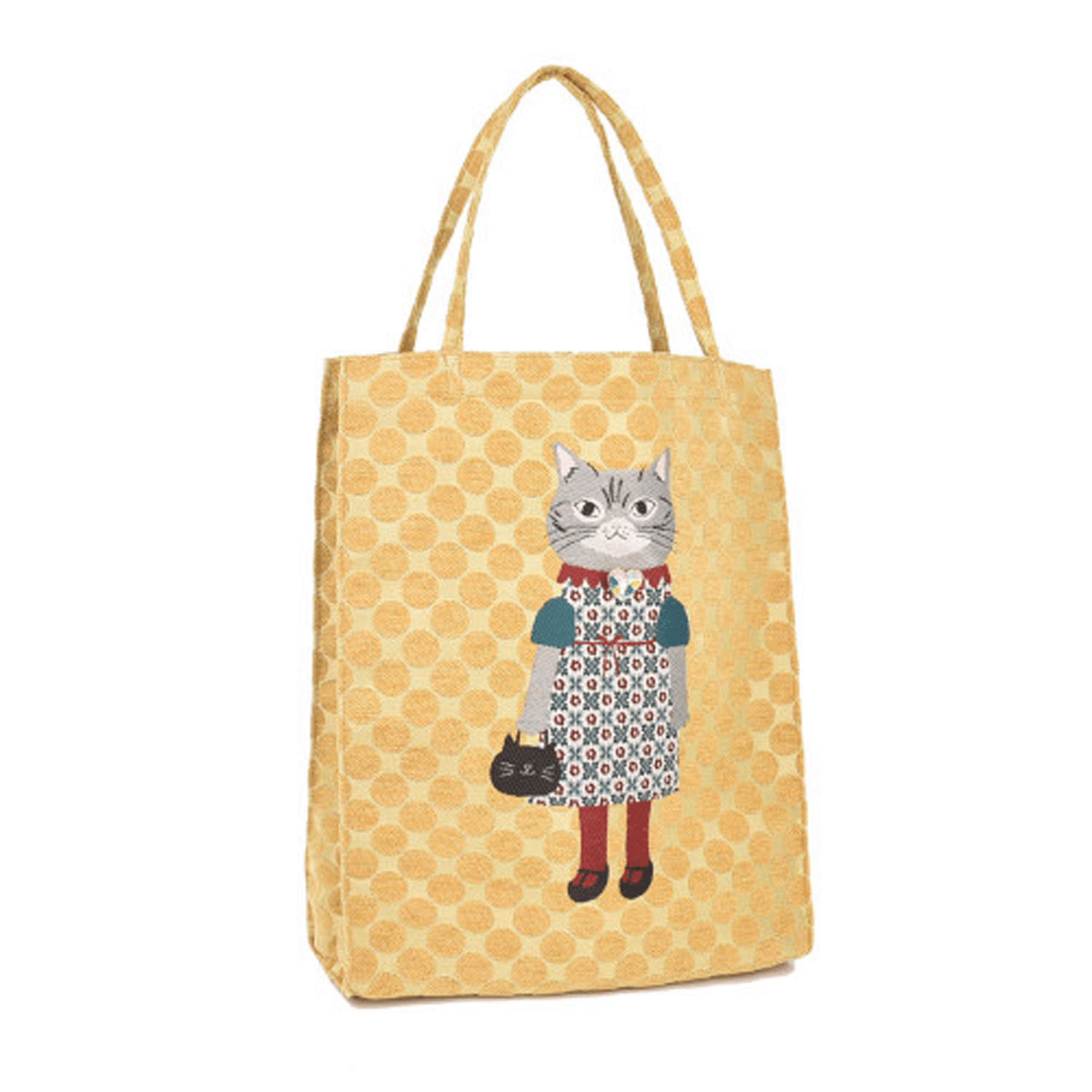 パーラーすずらん堂 シェニールジャガード スクエアバッグ - 画像9