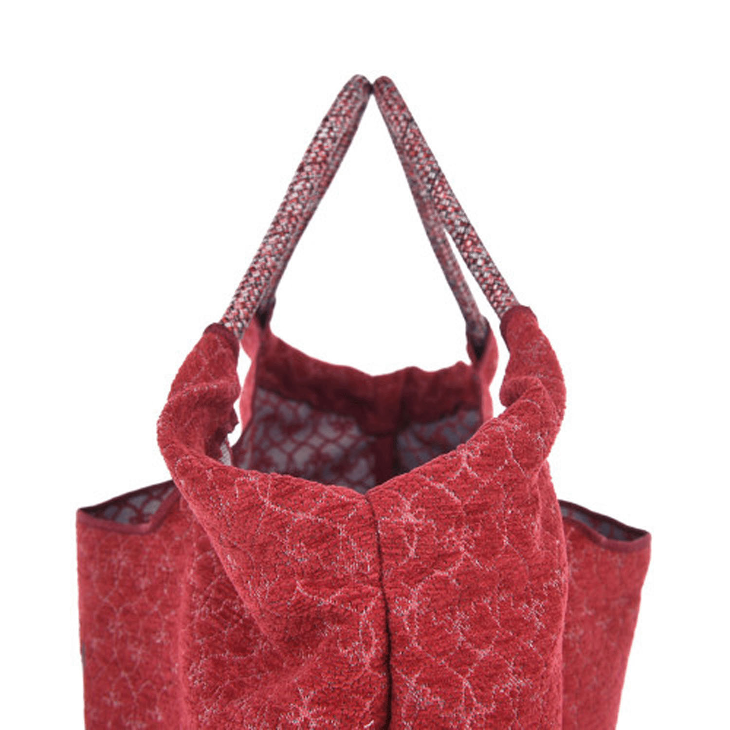 パーラーすずらん堂 シェニールジャガード パラコードバッグ - 画像6