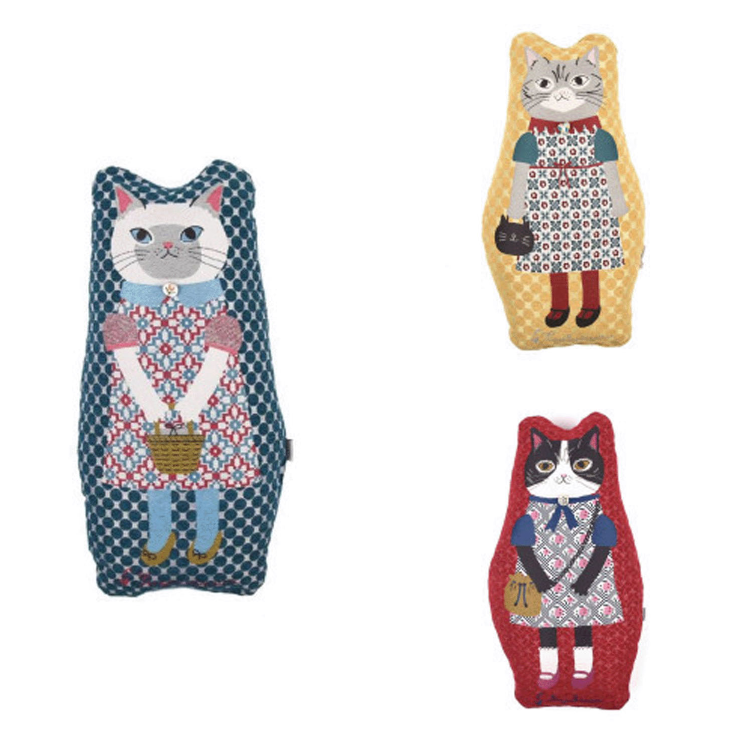 パーラーすずらん堂 シェニールジャガード クッション