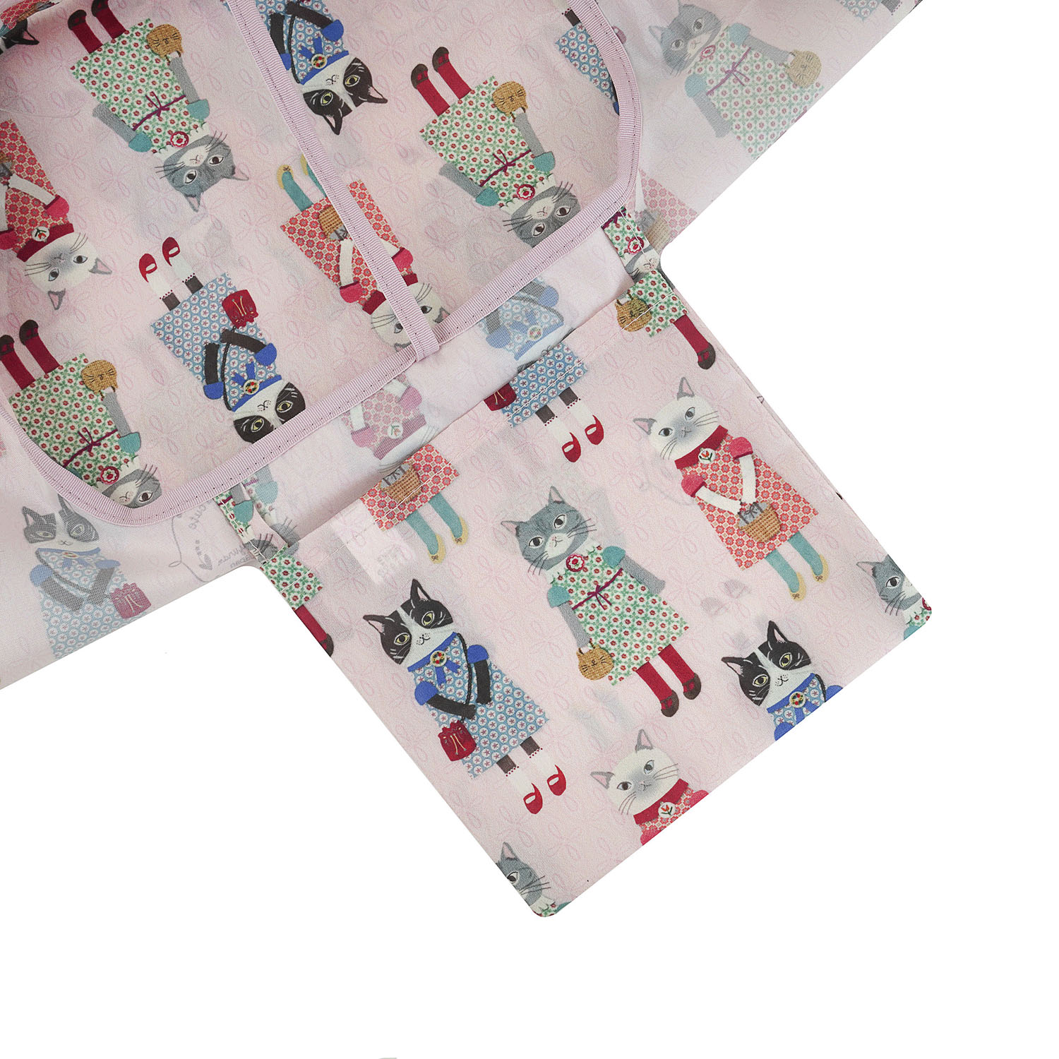 エコバッグ（Lサイズ） おめかしさん柄 - 画像3