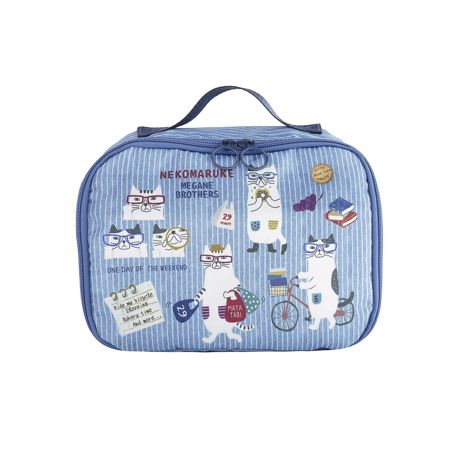 アメニティポーチ ネコまるけ柄 - 画像8