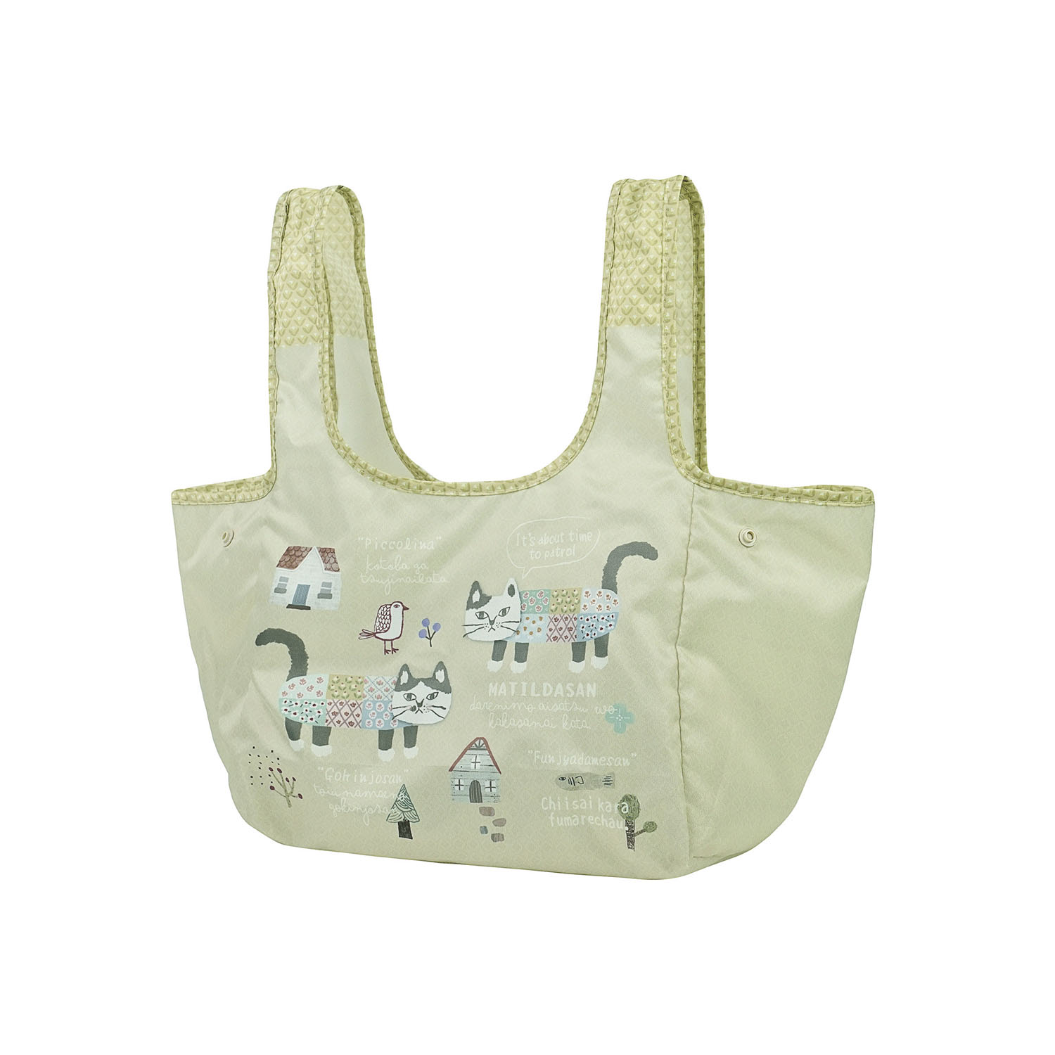 コンビニエコバッグ  マチルダさん柄 - 画像3