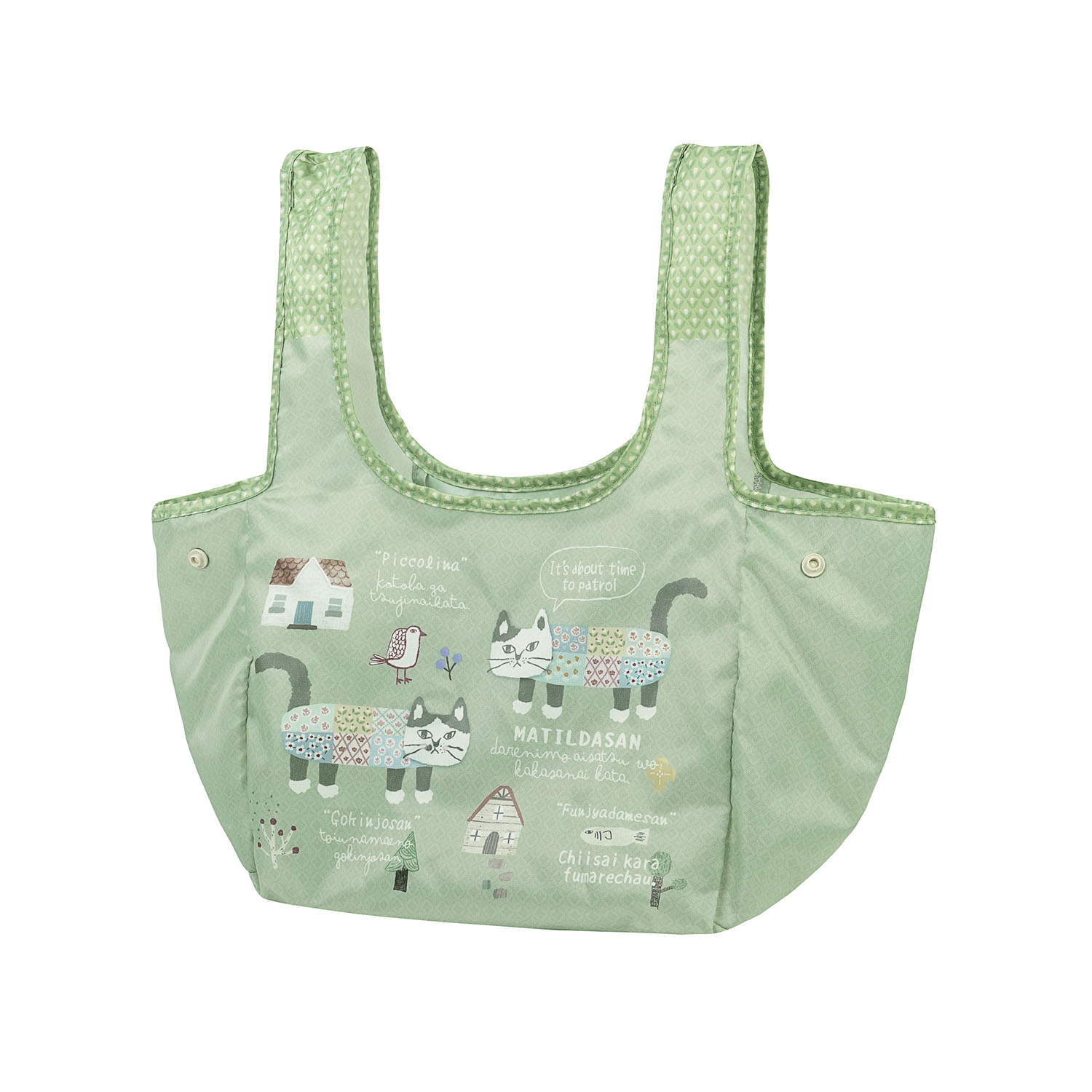 コンビニエコバッグ  マチルダさん柄 - 画像9