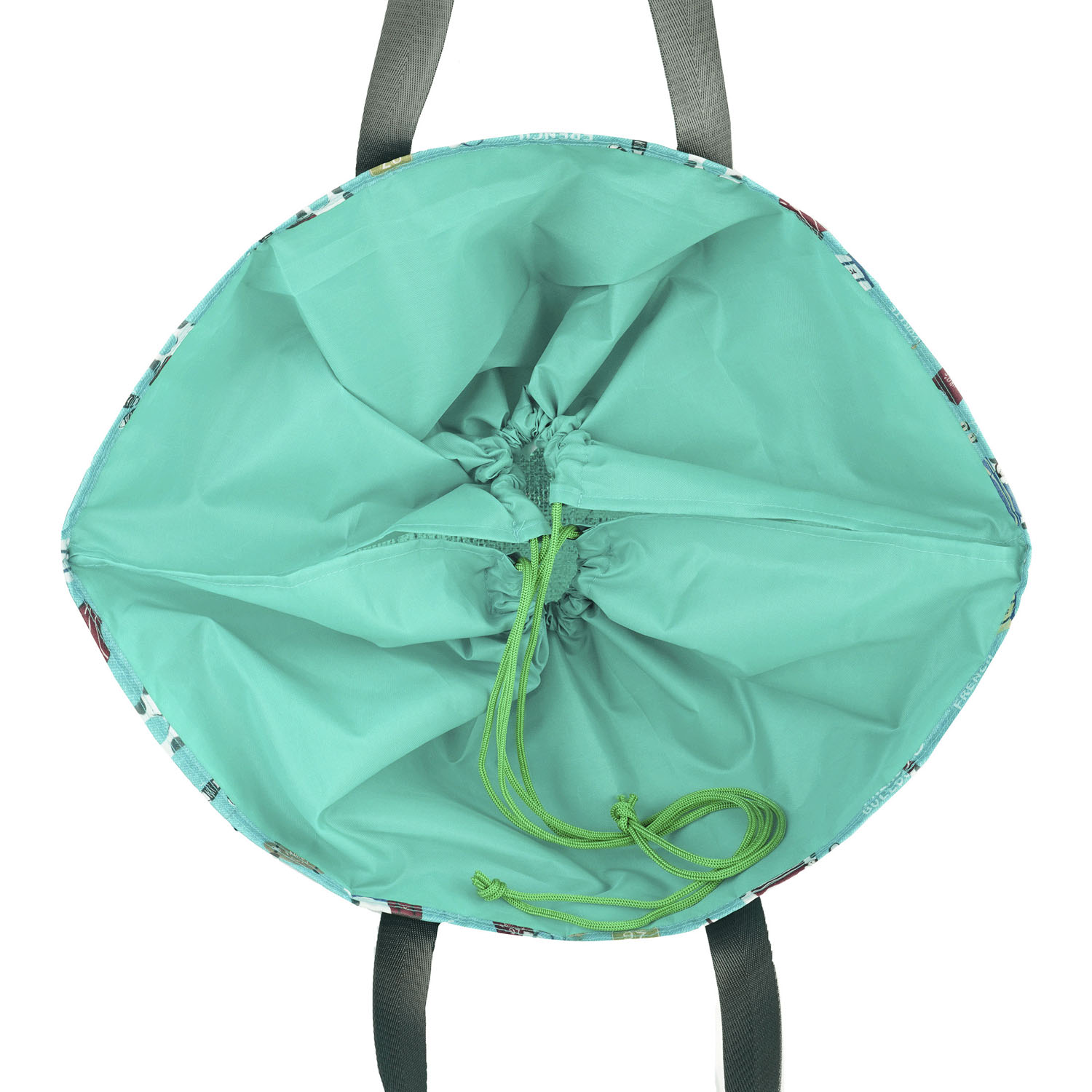 アルミ保冷保温 お買い物バッグ パウロ柄 - 画像12