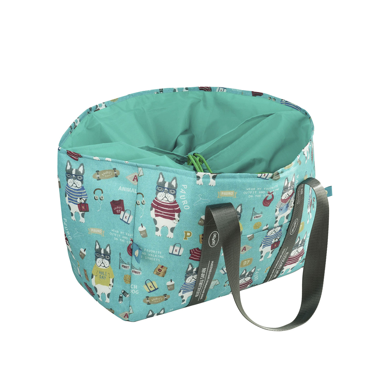 アルミ保冷保温 お買い物バッグ パウロ柄 - 画像13