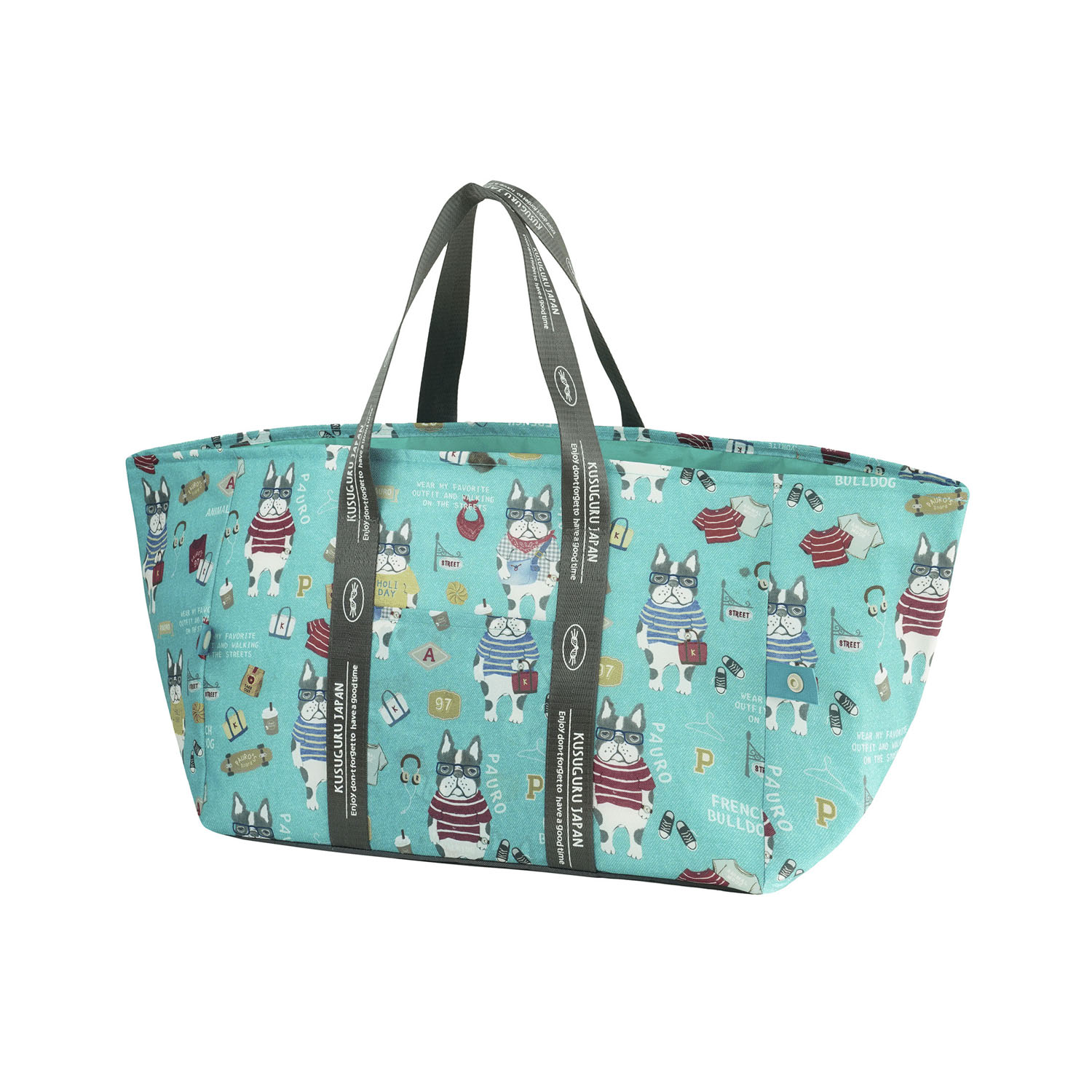 アルミ保冷保温 お買い物バッグ パウロ柄 - 画像9