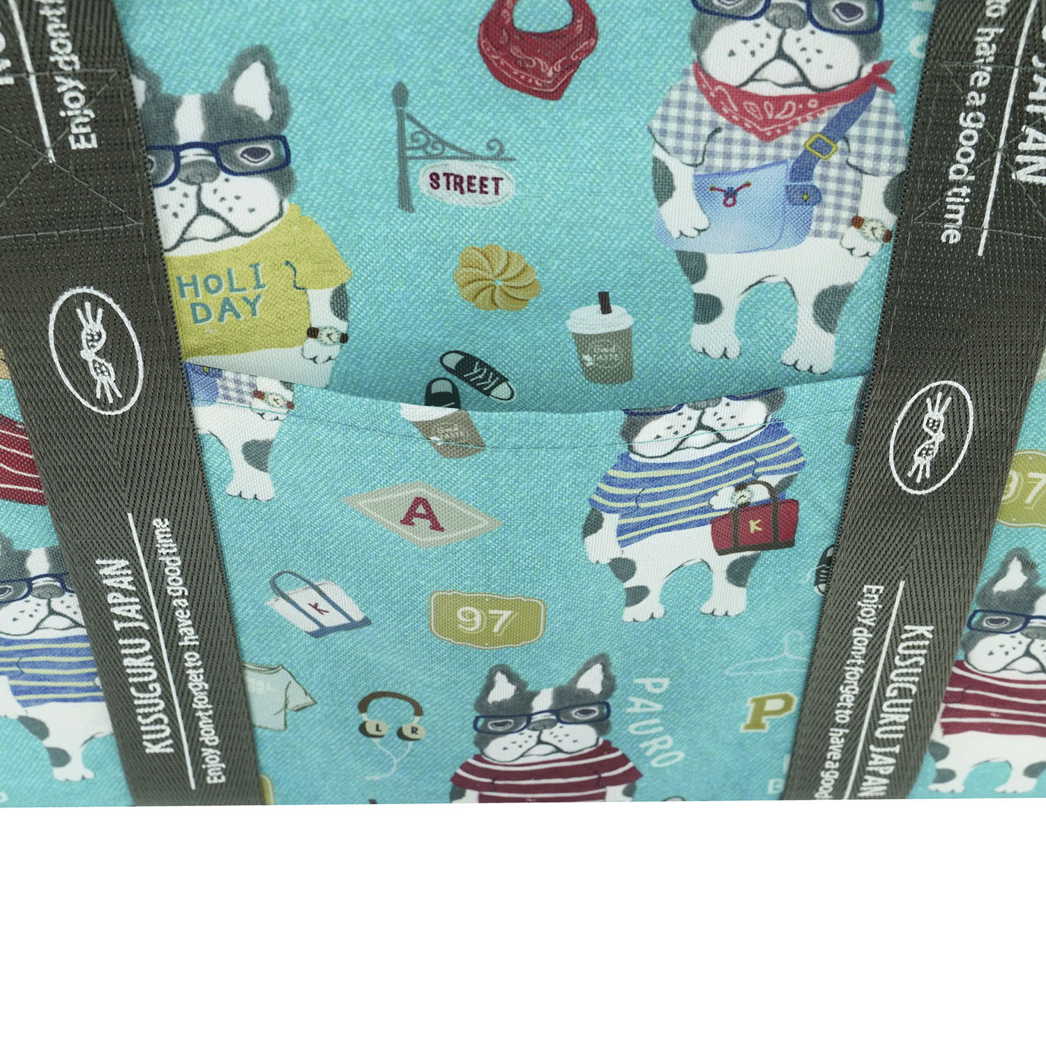 アルミ保冷保温 お買い物バッグ パウロ柄 - 画像10