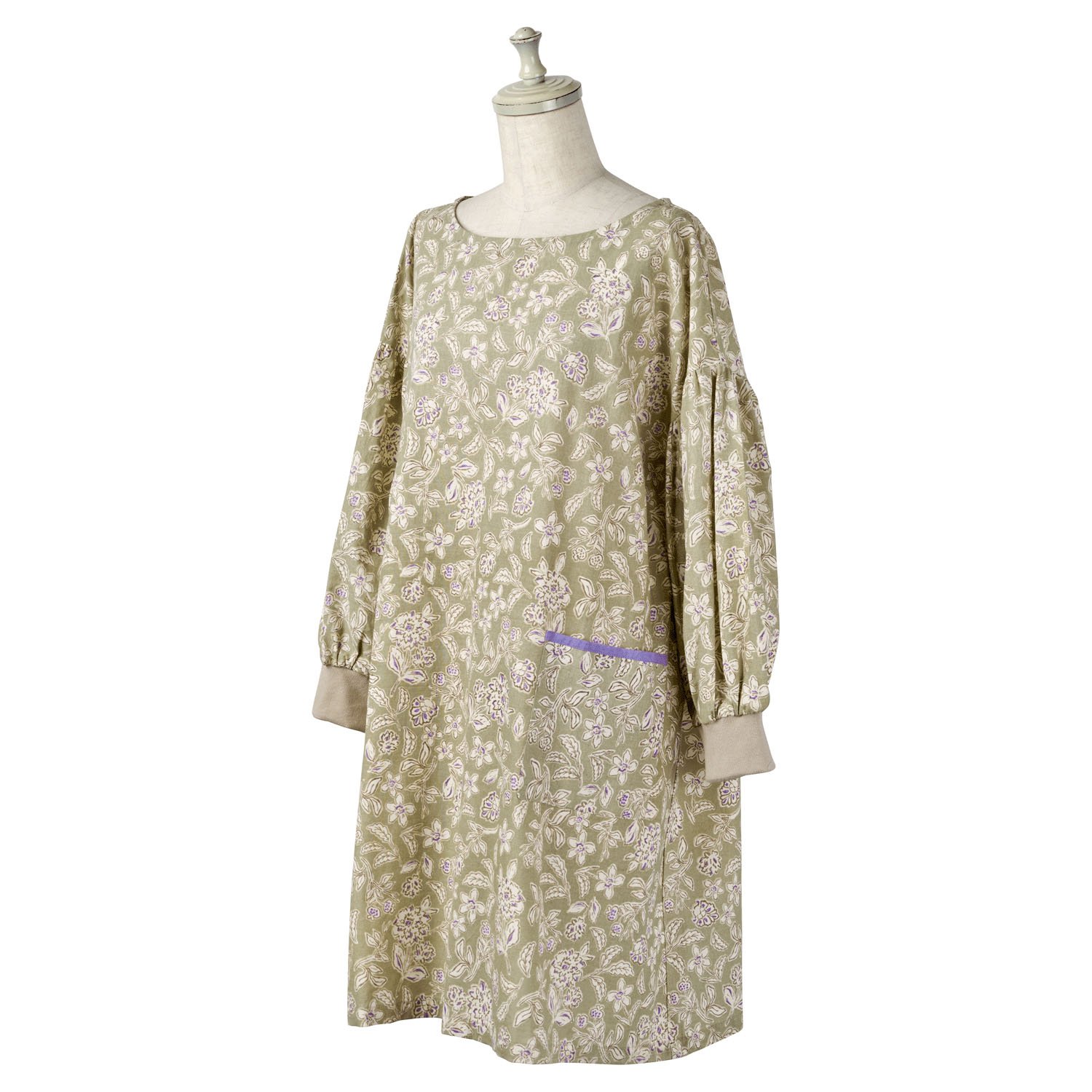 かっぽう着 フローラル - 画像2