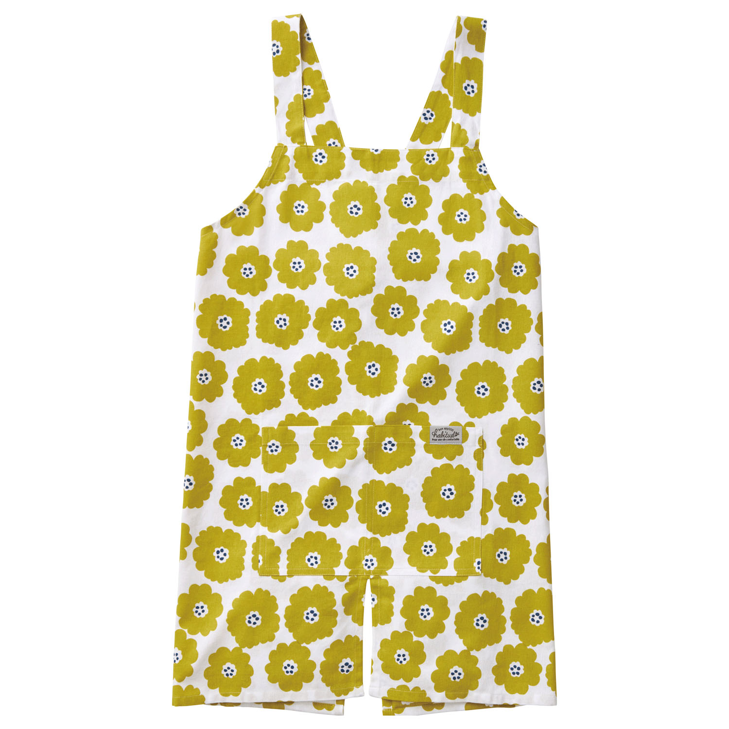 【2026年5月1日より価格改定】マーラ ミトン付きエプロン イエロー - 画像1