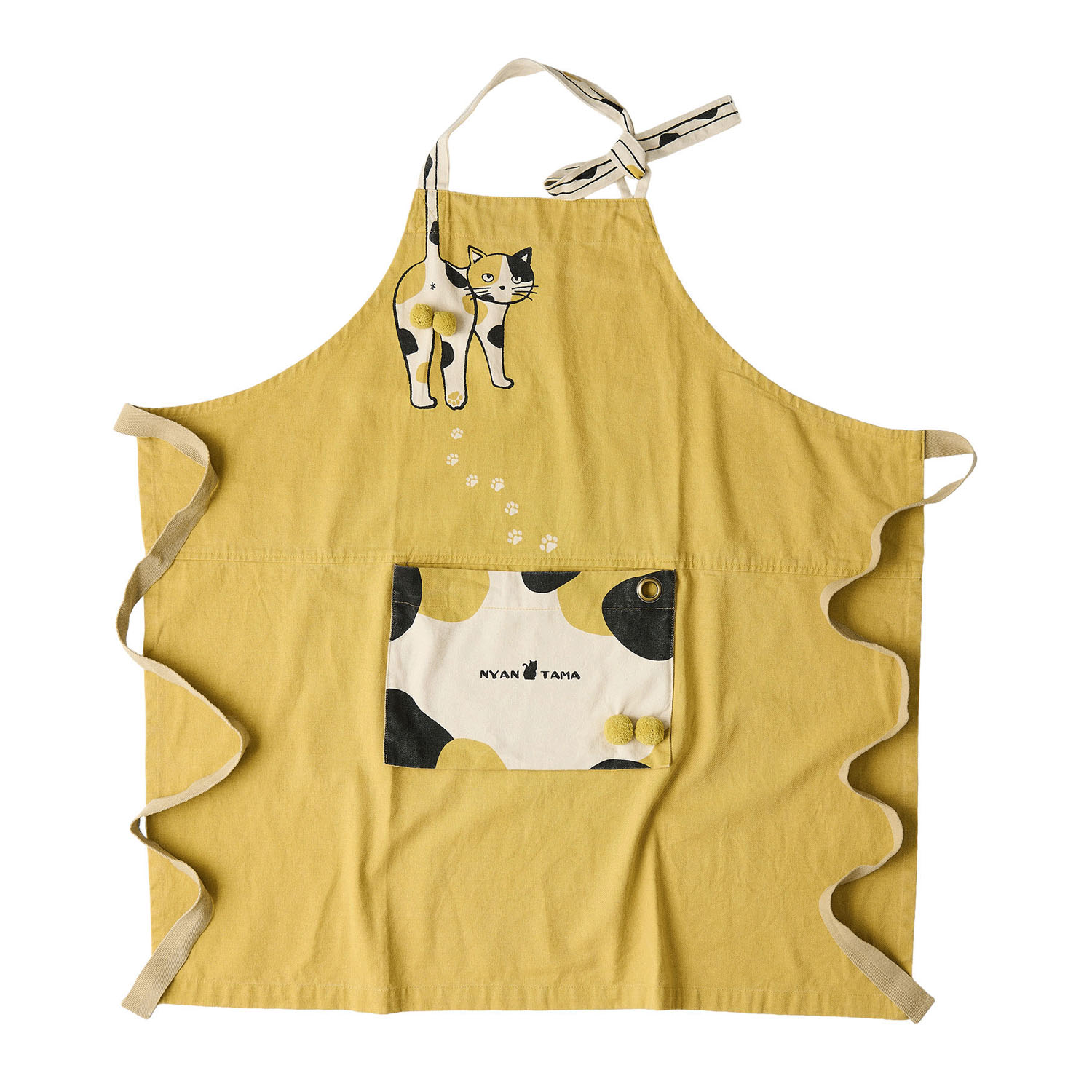 パッカブル エプロン にゃんたま - 画像3