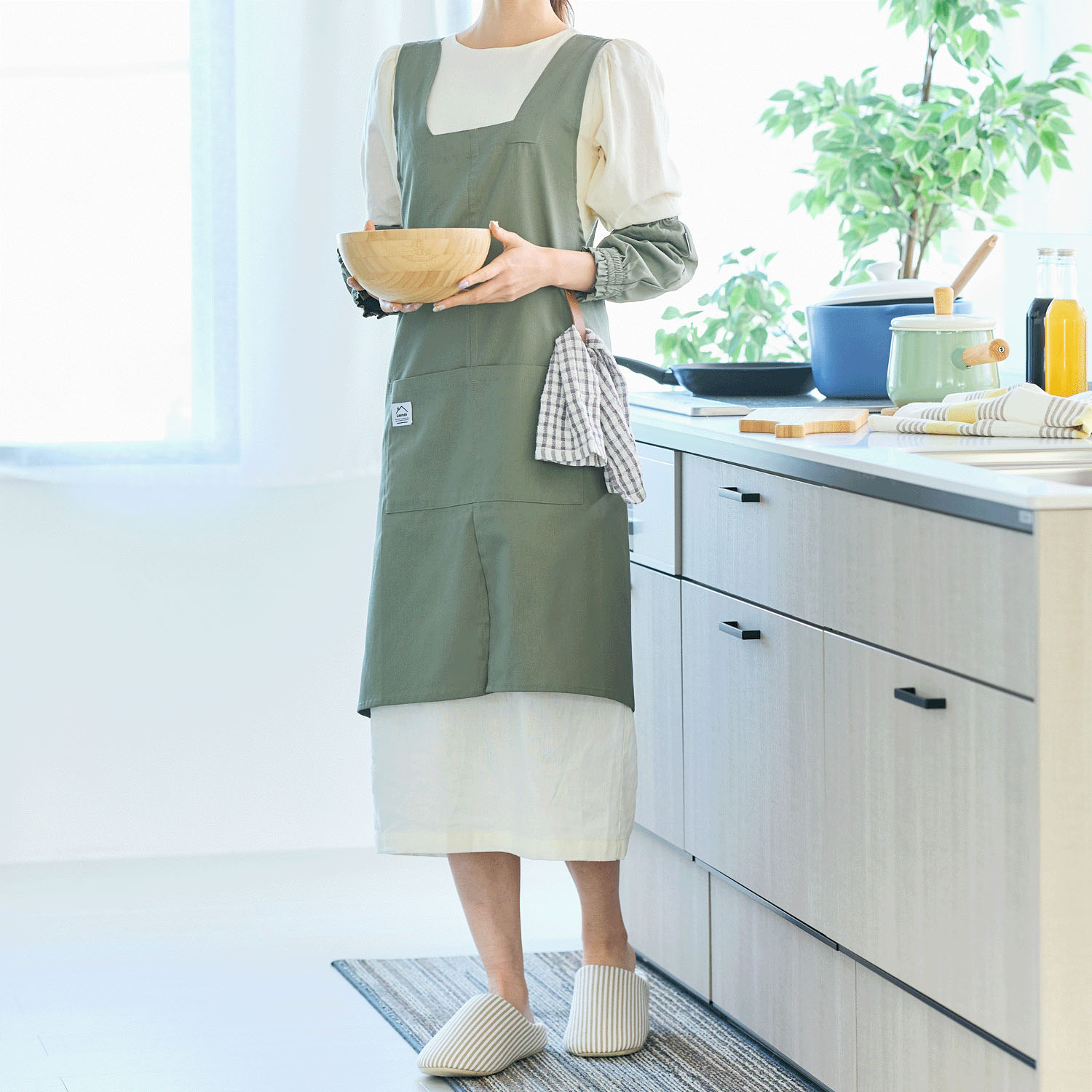 ルピナス エプロン【在庫限り】