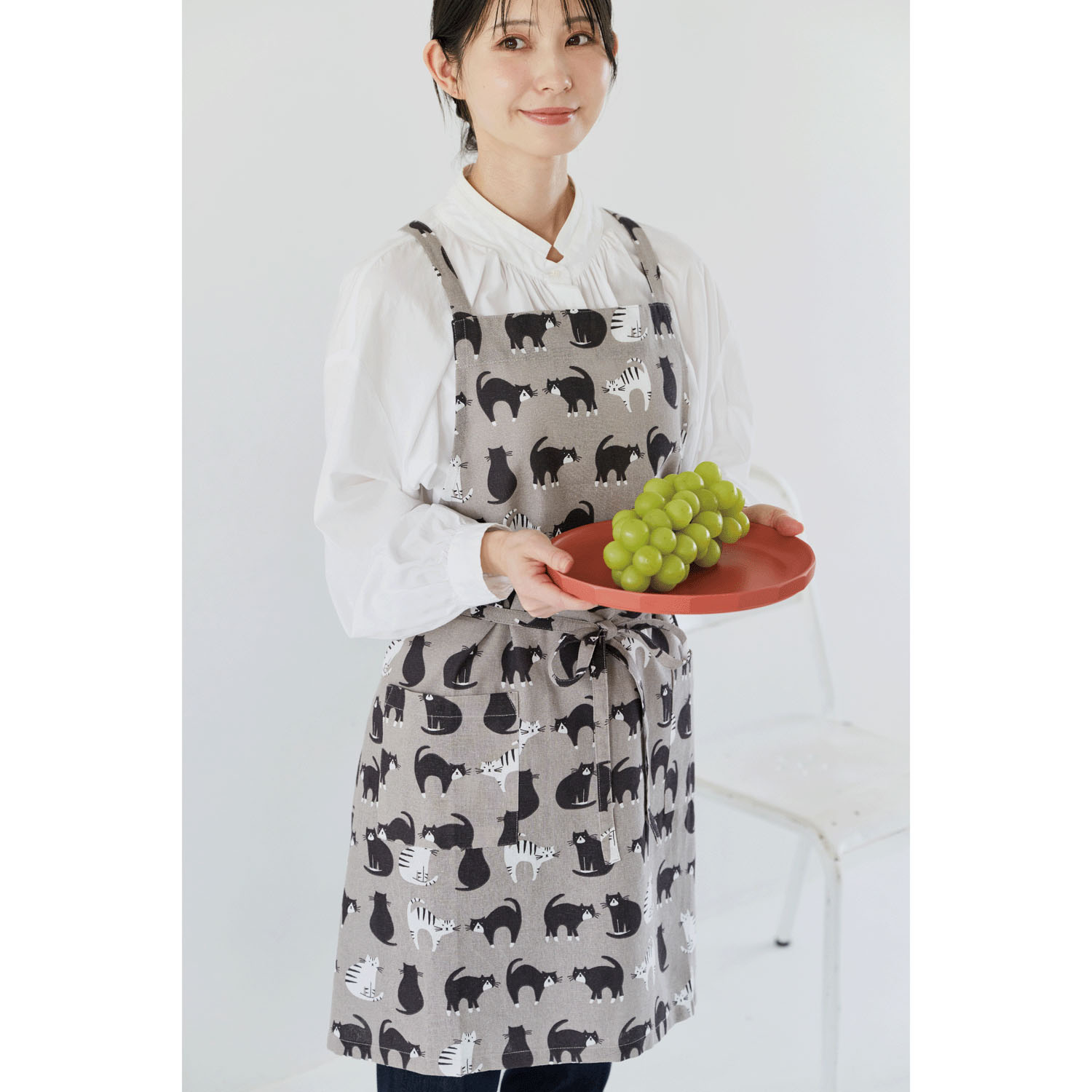 オレオエプロン GY - 画像3